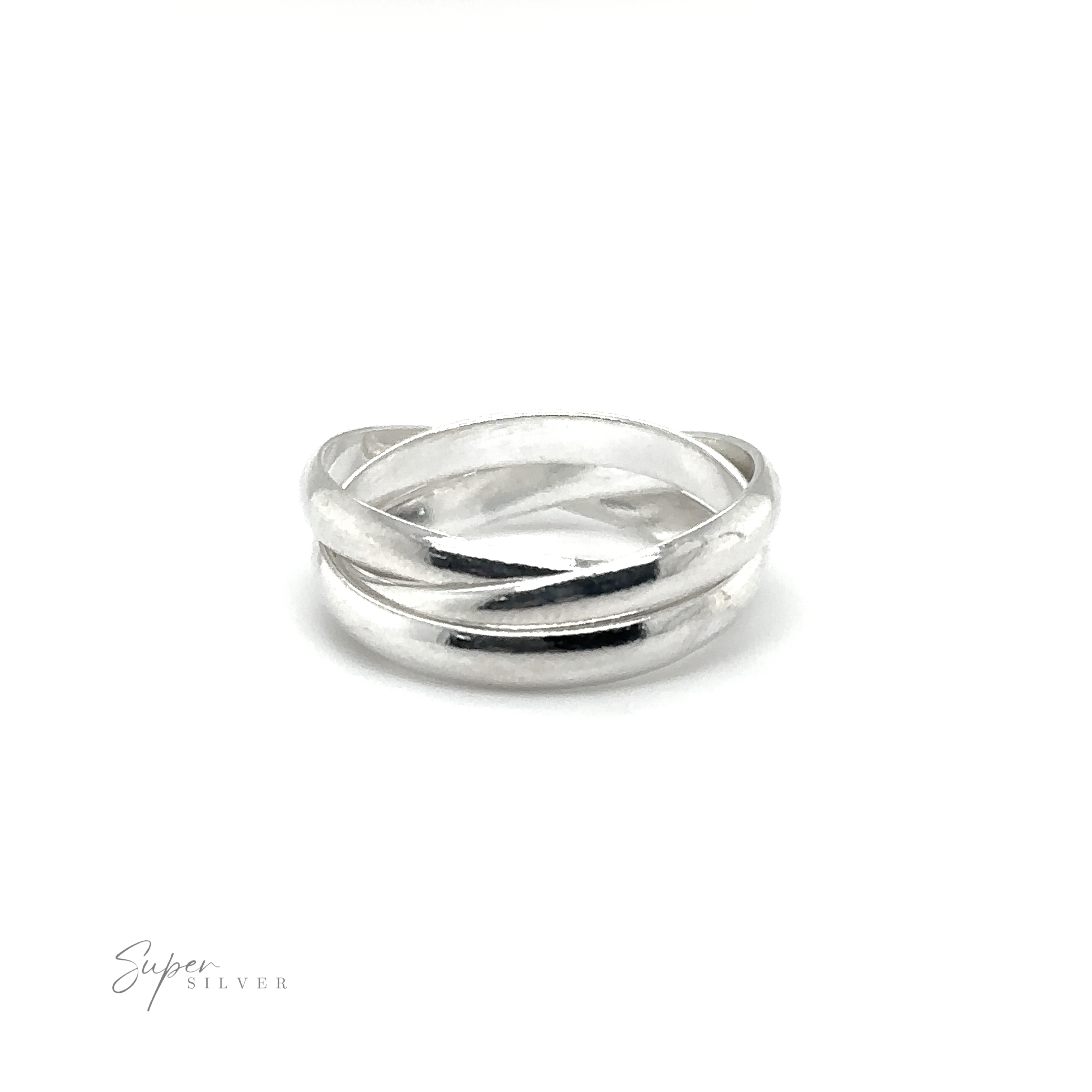 Three Ring Rolling Bands on a white background.