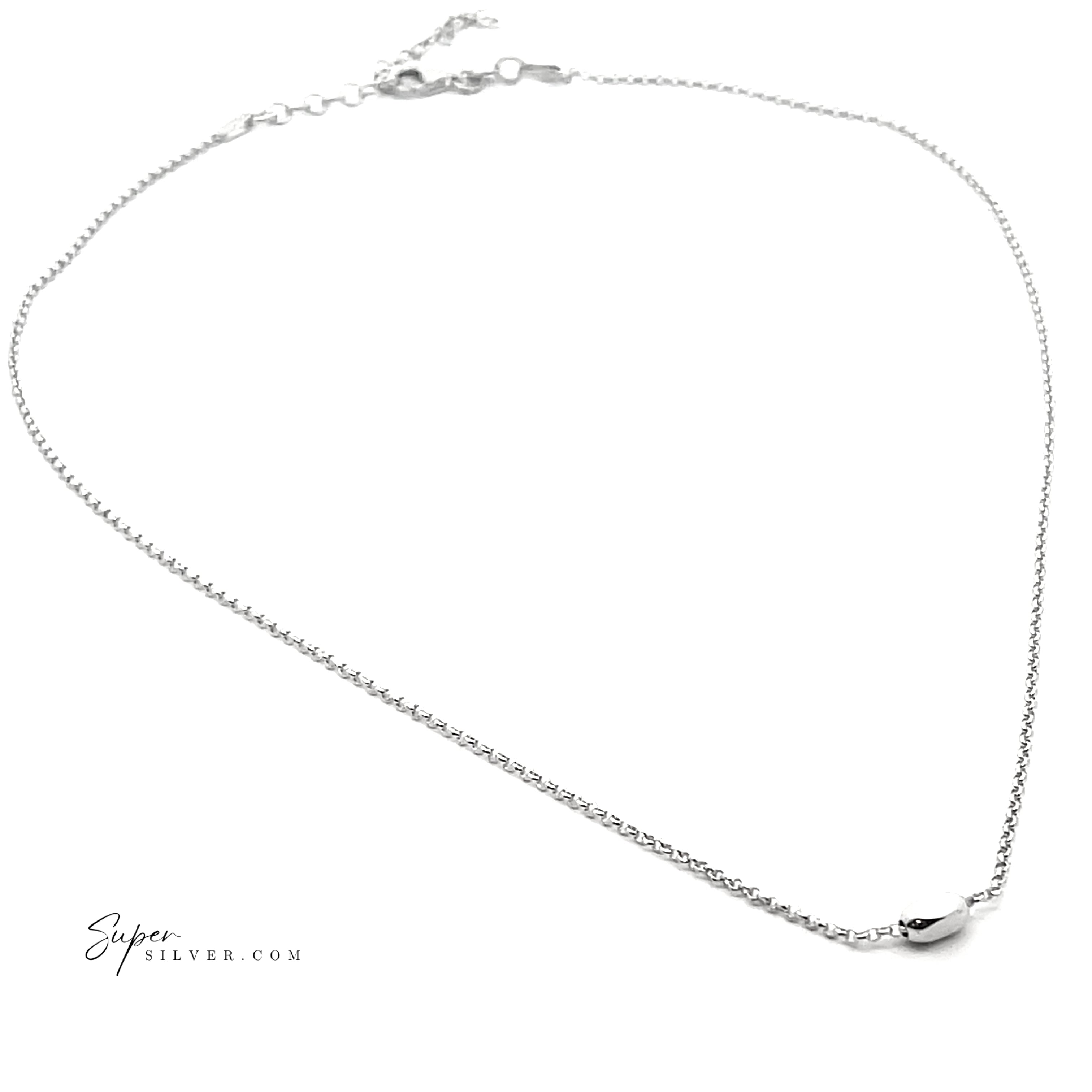 Silver Nugget Necklaces