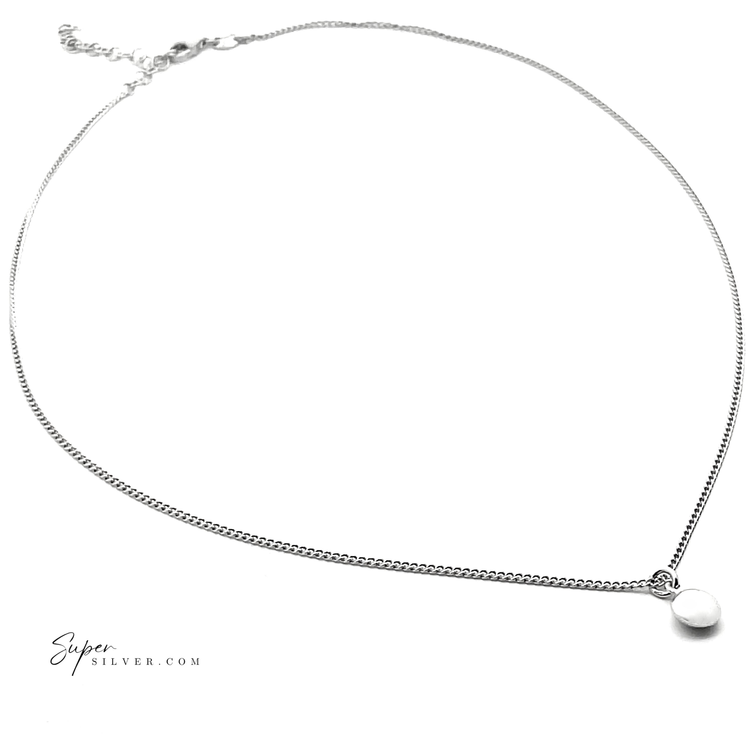 Dainty Disk Necklace