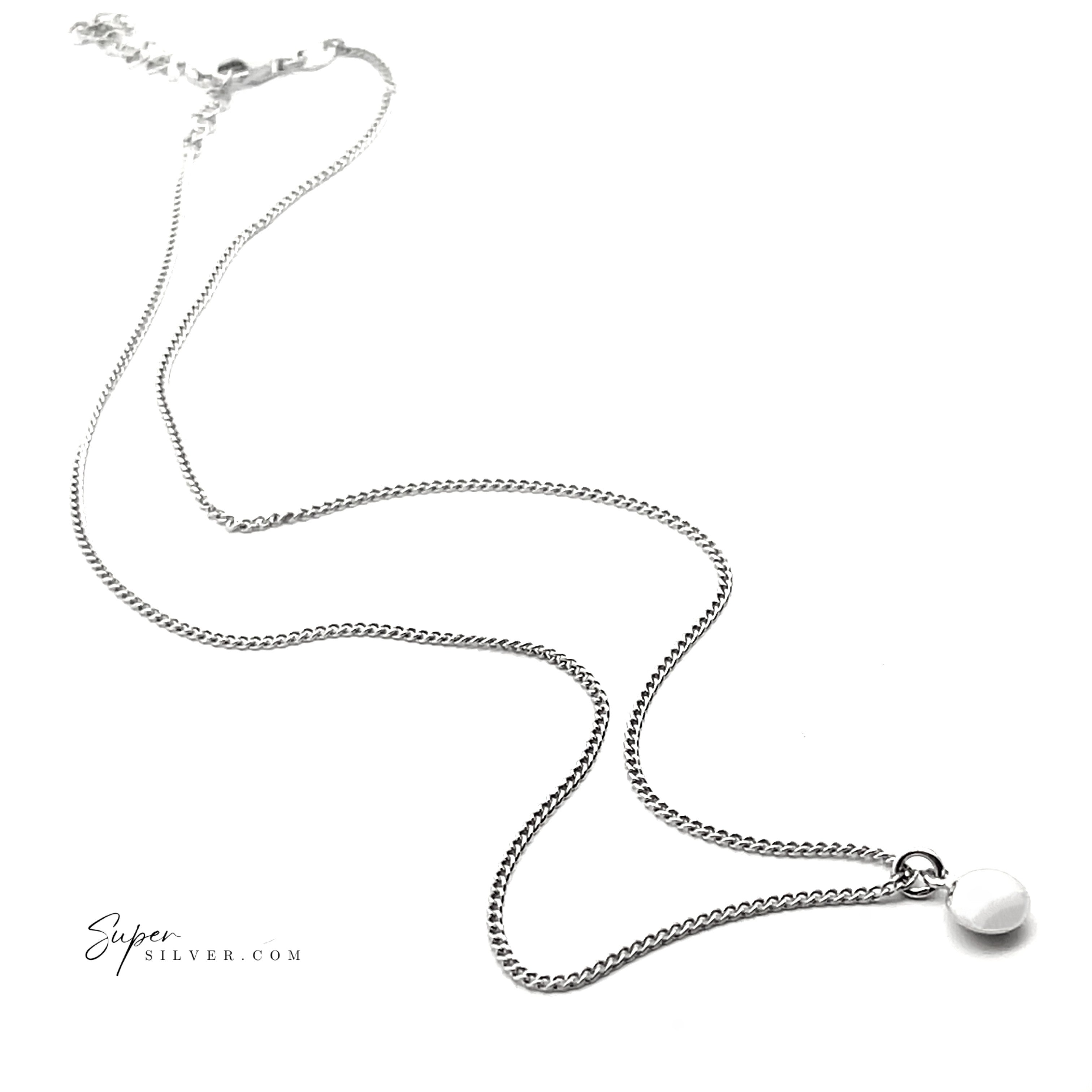 Dainty Disk Necklace