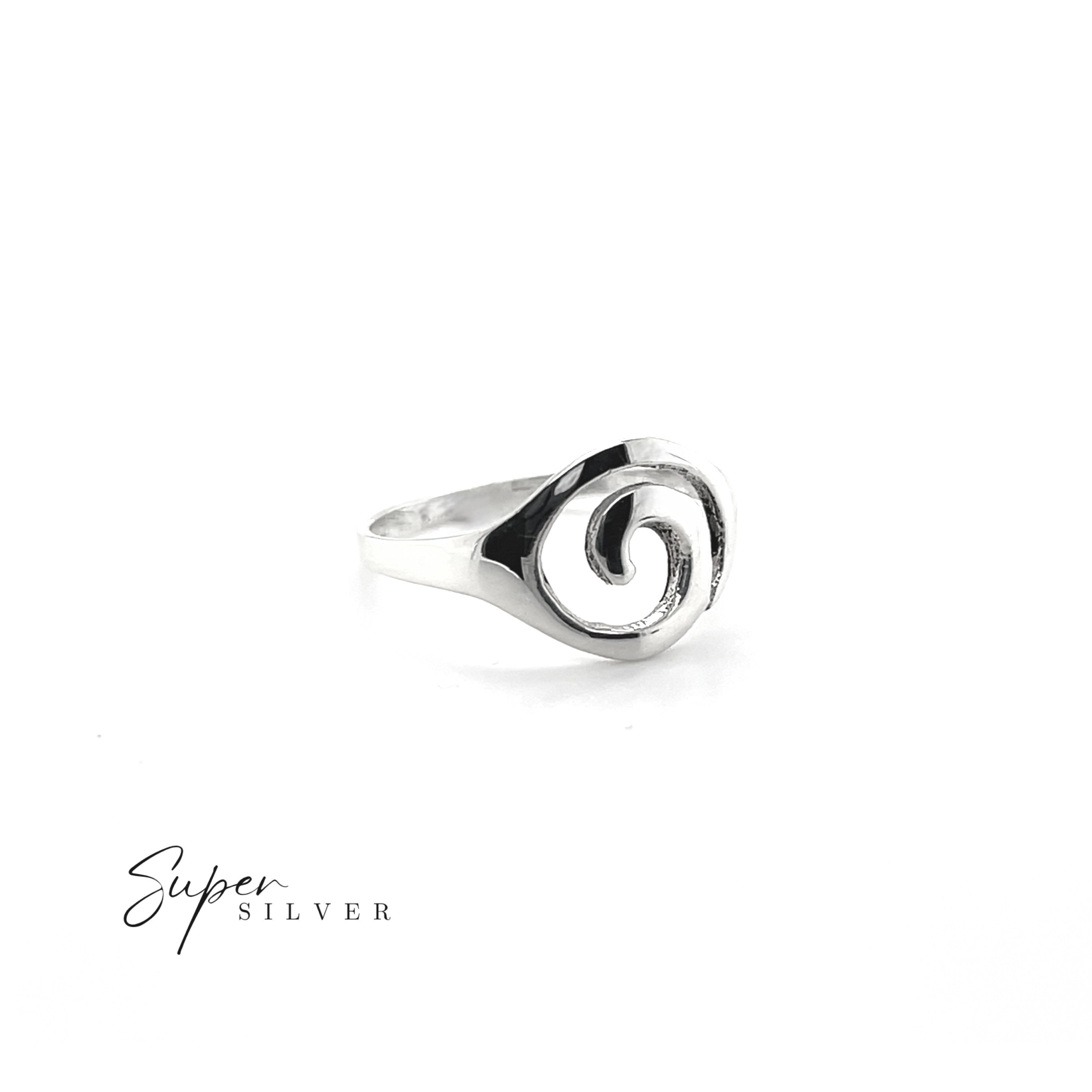Whirlwind Spiral Ring