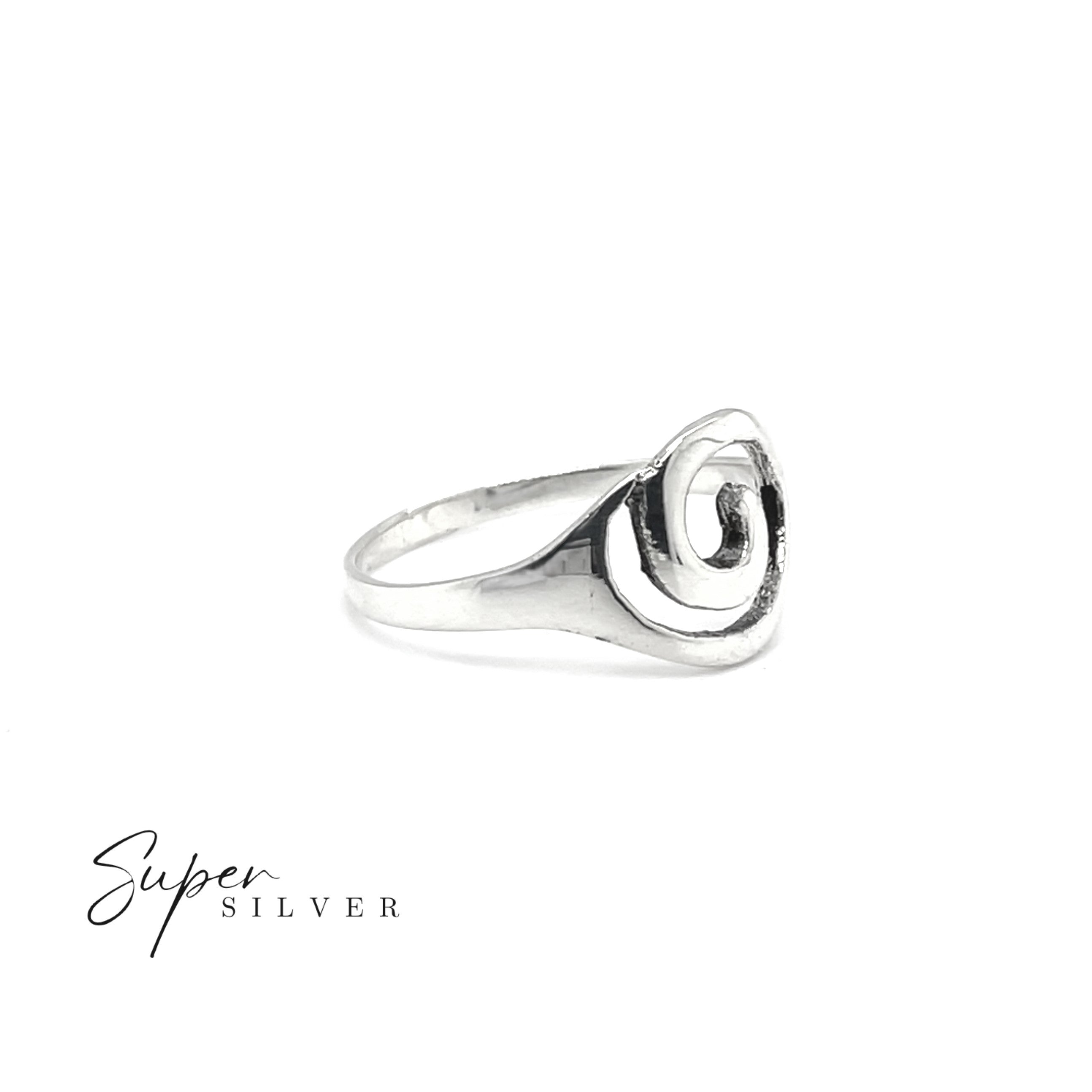 Whirlwind Spiral Ring