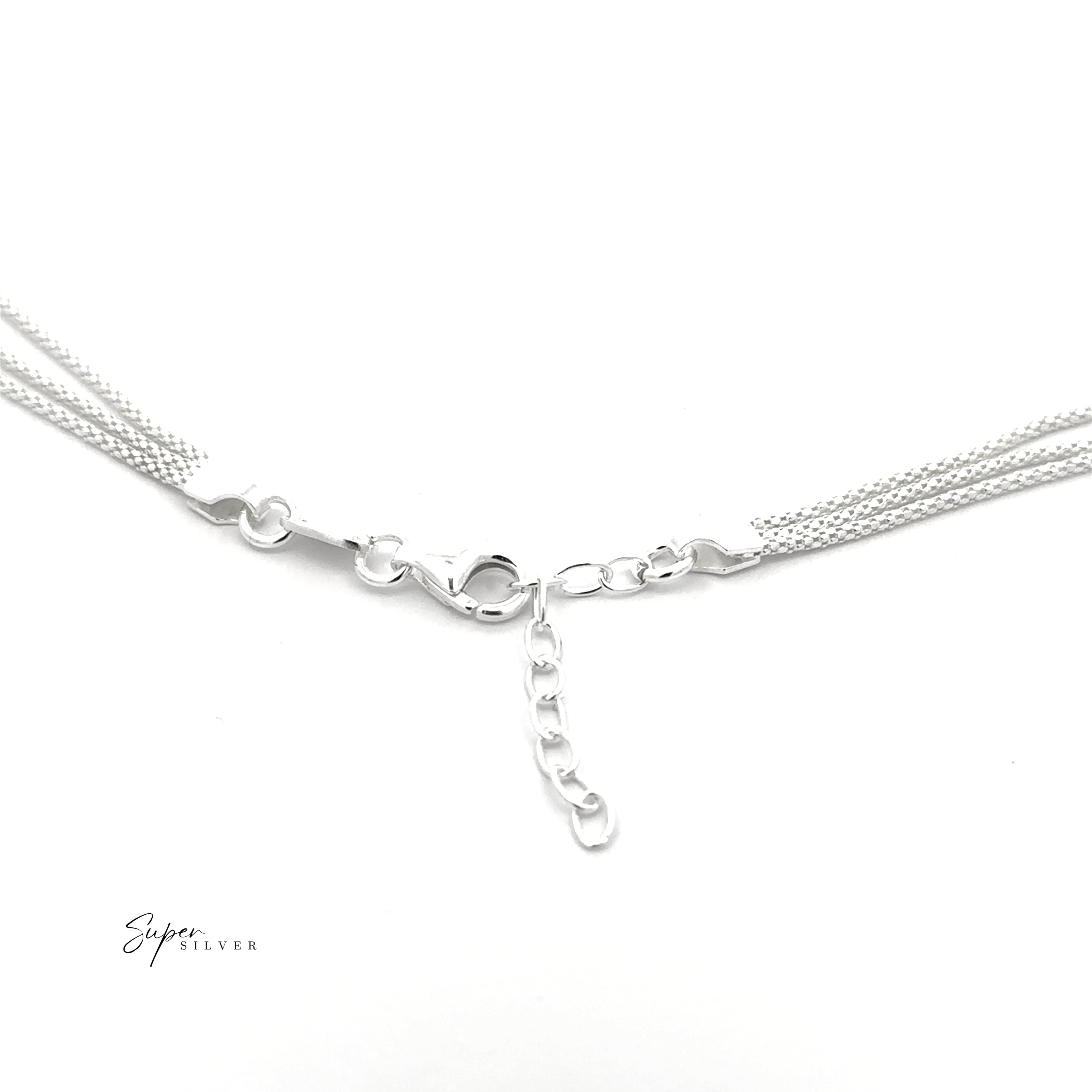 Silver Italian Cascade Necklace