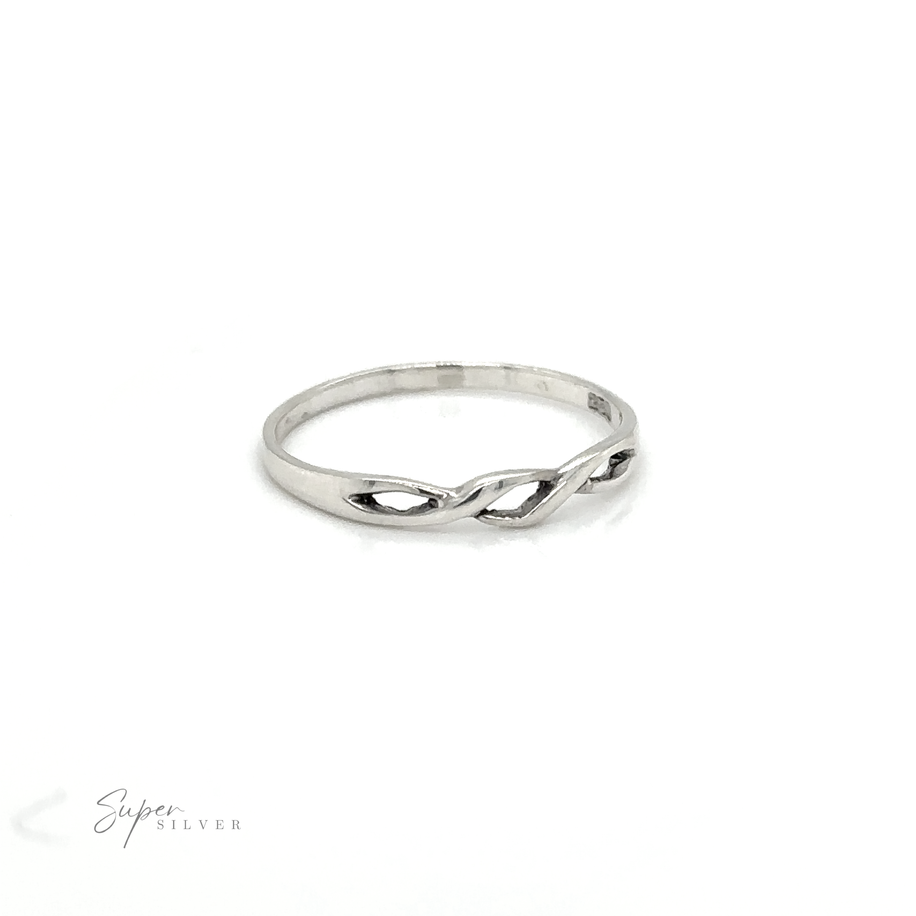 A delicate Dainty Open Twist Band, perfect for the minimalist fashionista.