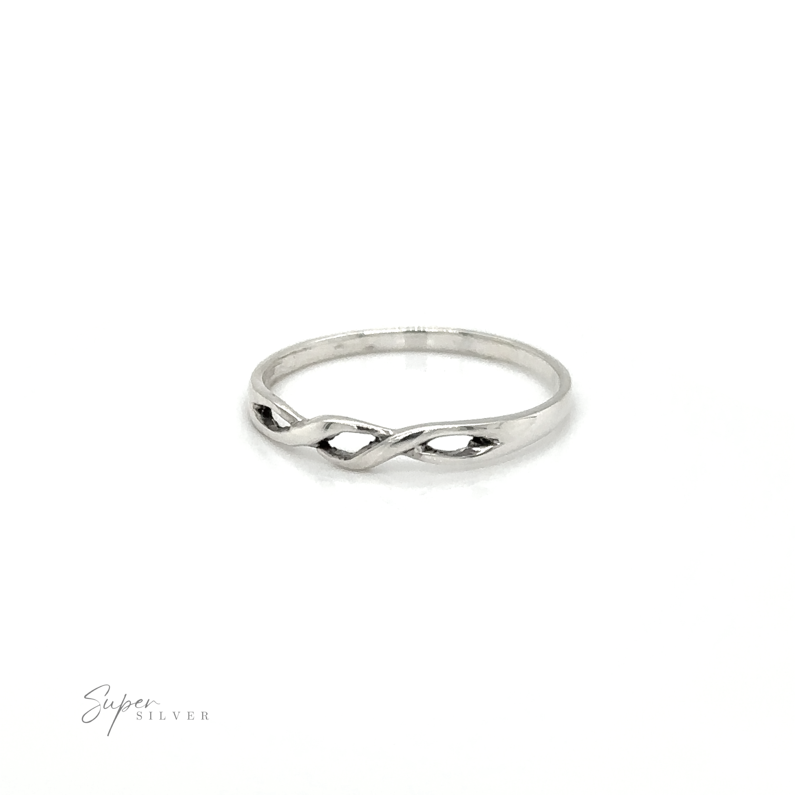 A delicate Dainty Open Twist Band, perfect for minimalist fashionistas.