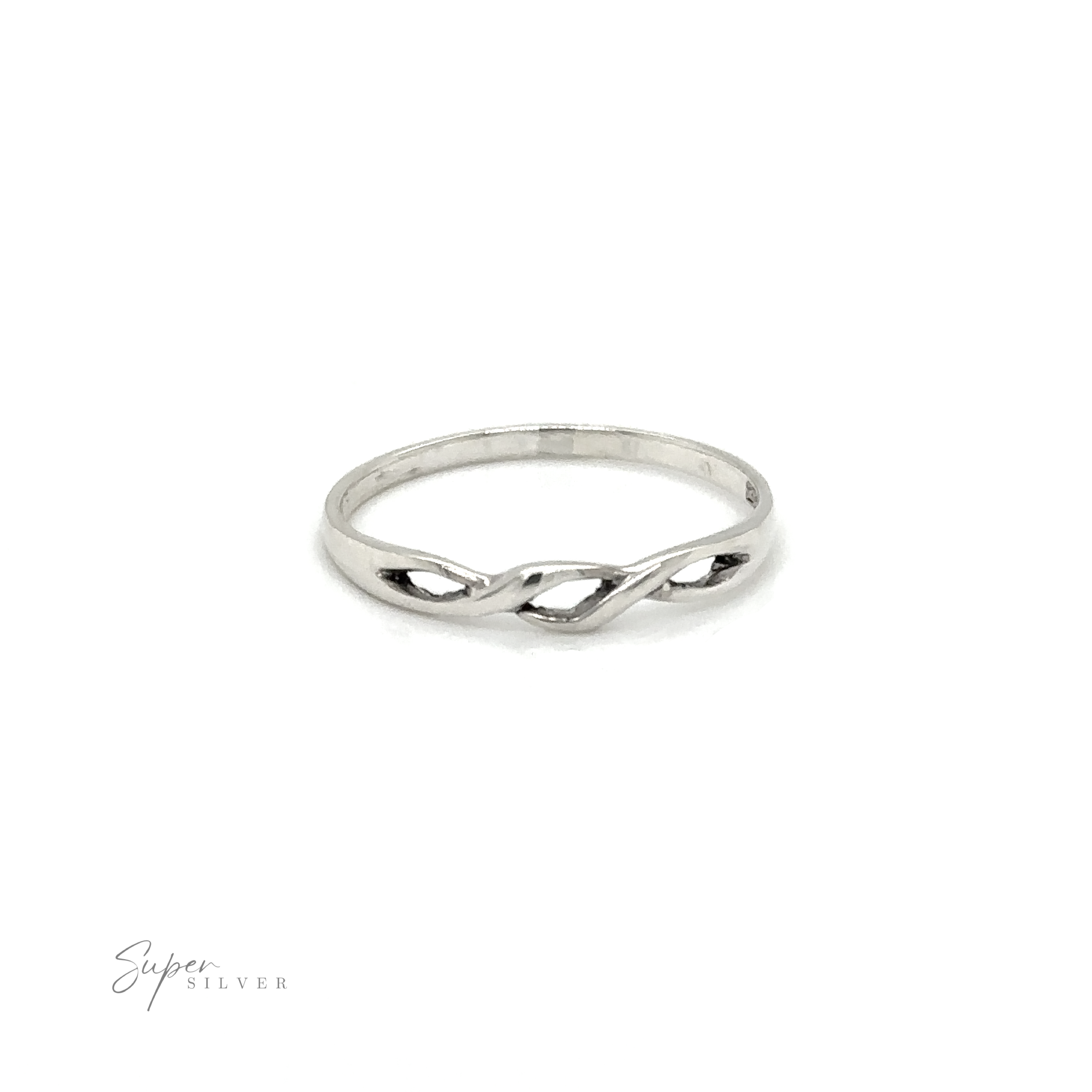An enchanting Dainty Open Twist Band, perfect for the minimalist fashionista or anyone seeking a dainty treasure.