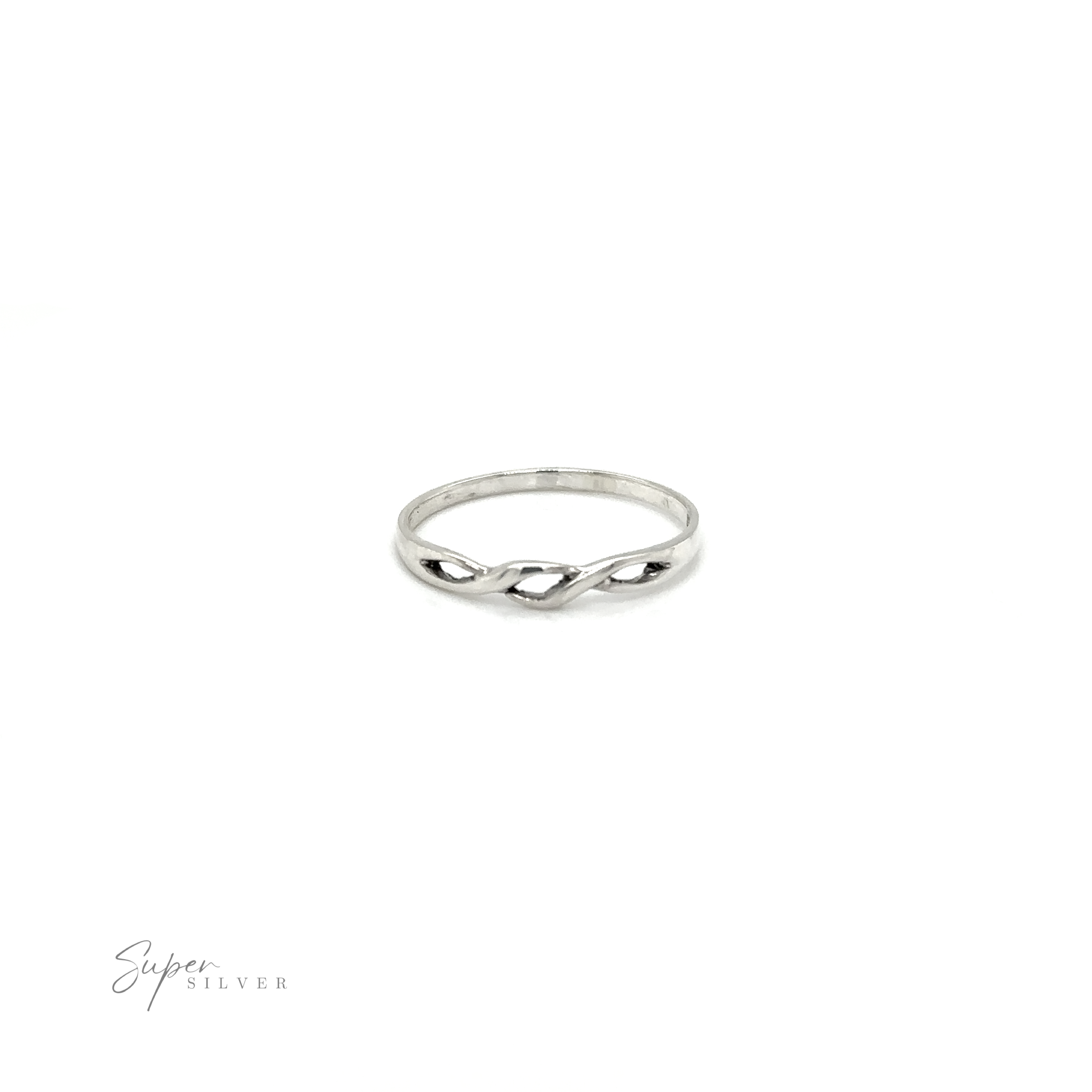 A delicate Dainty Open Twist Band, perfect for the minimalist fashionista.