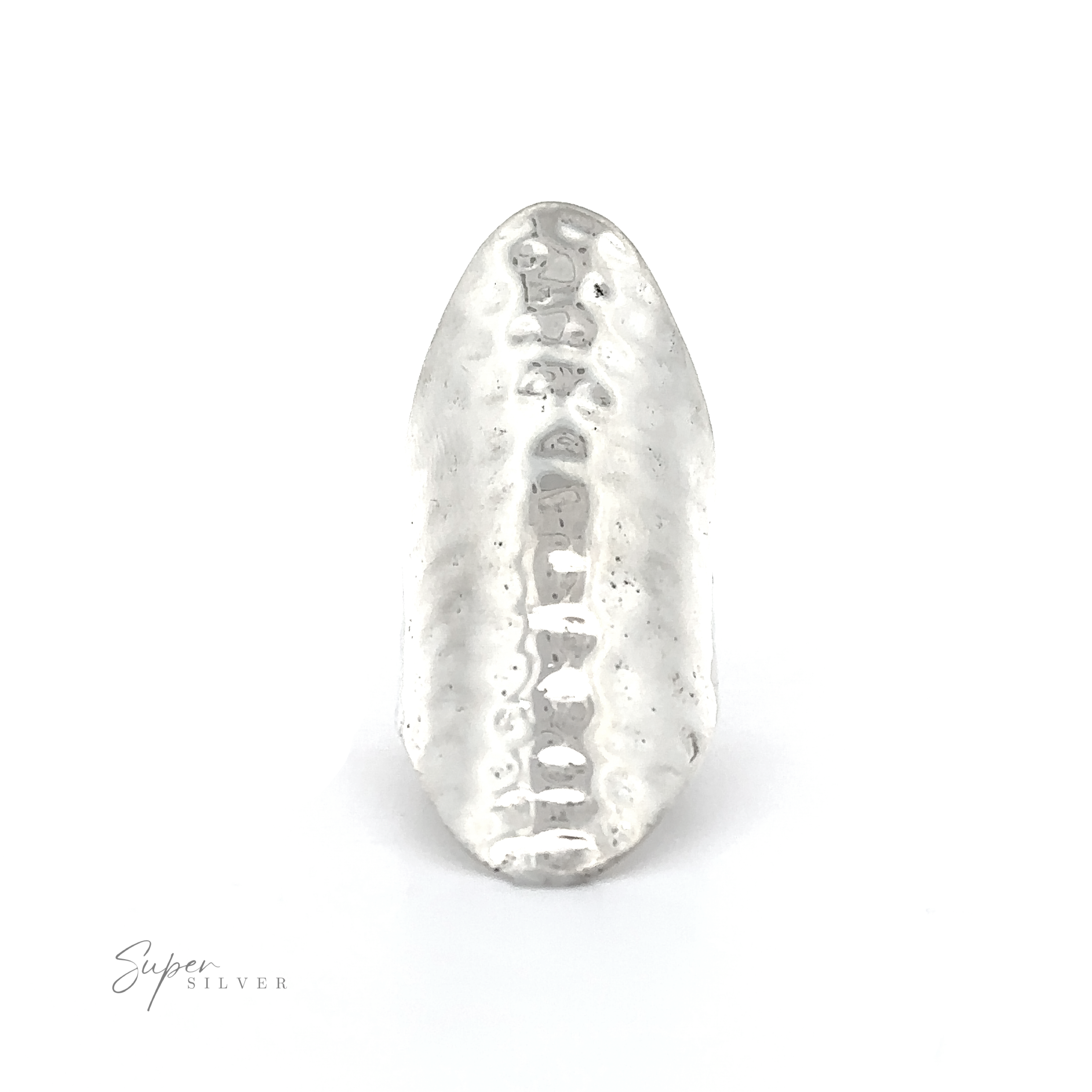 A Statement Hammered Ring with a boldness in its statement design.