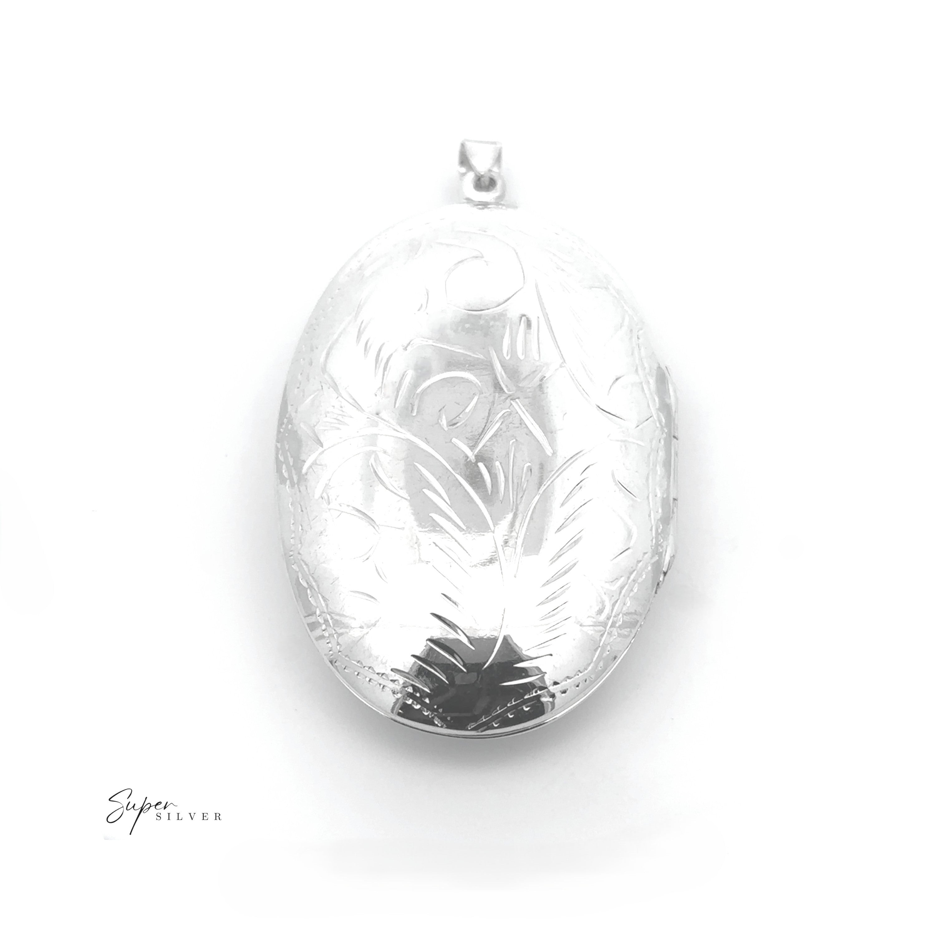 Large Oval Filigree Locket