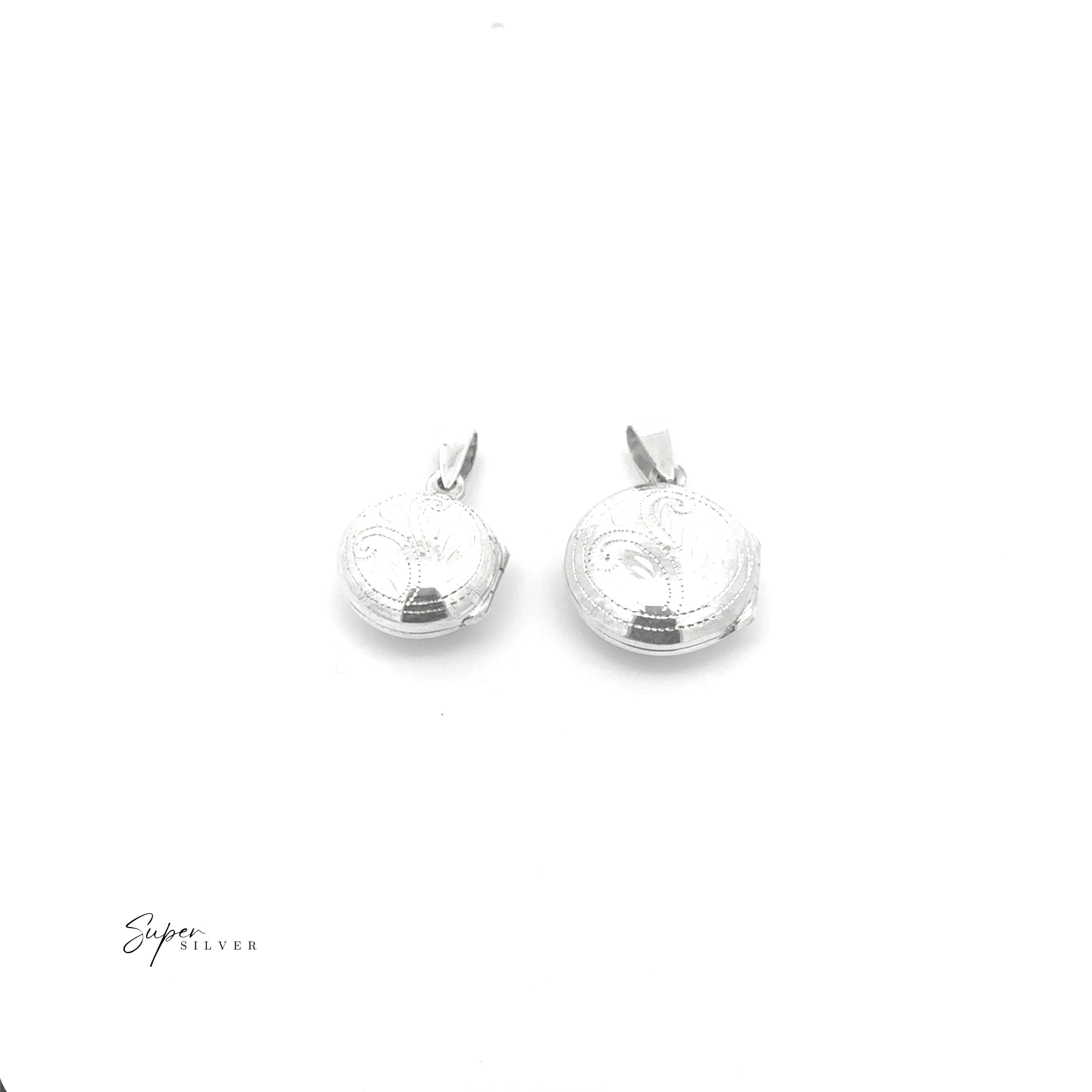 Round Filigree Locket