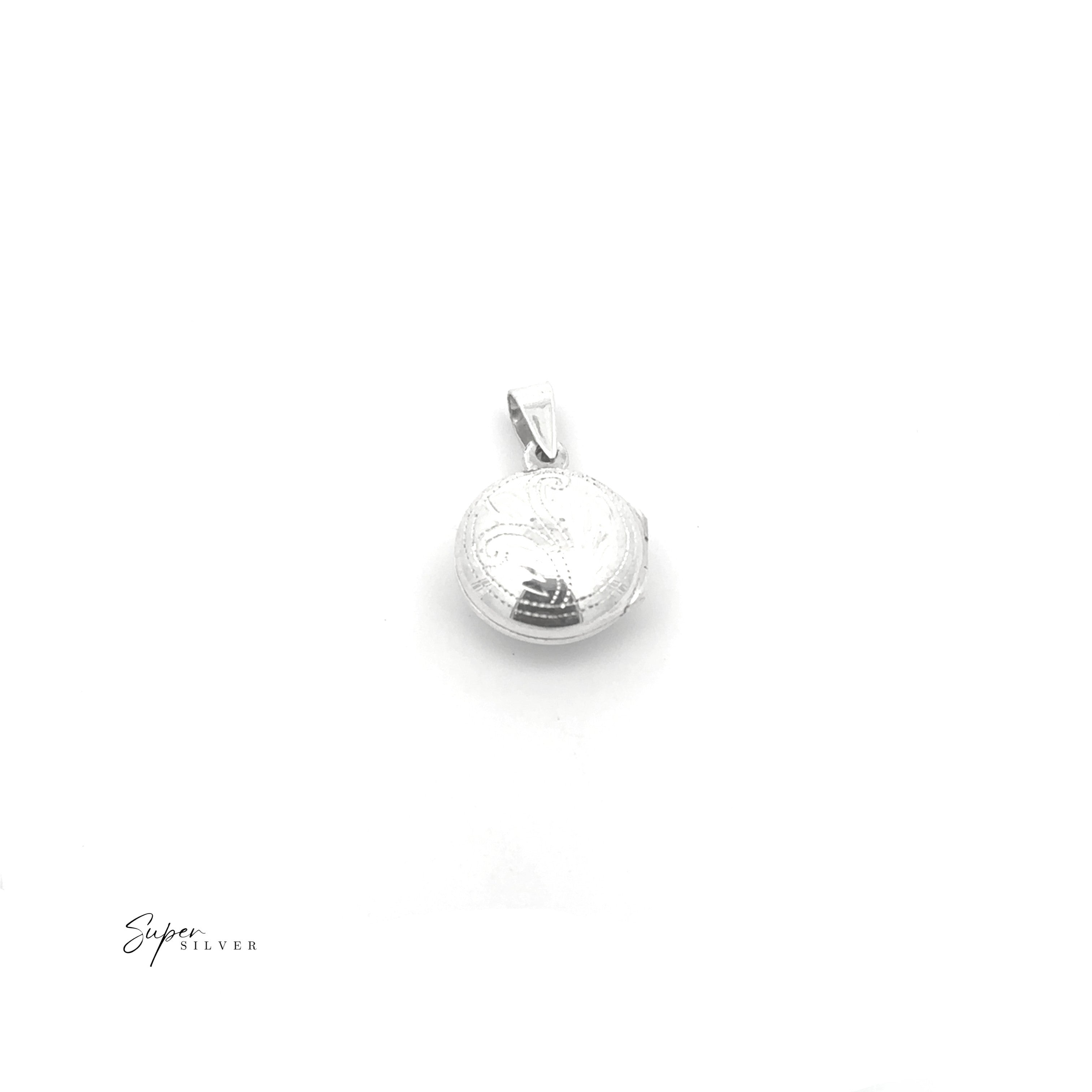 Round Filigree Locket