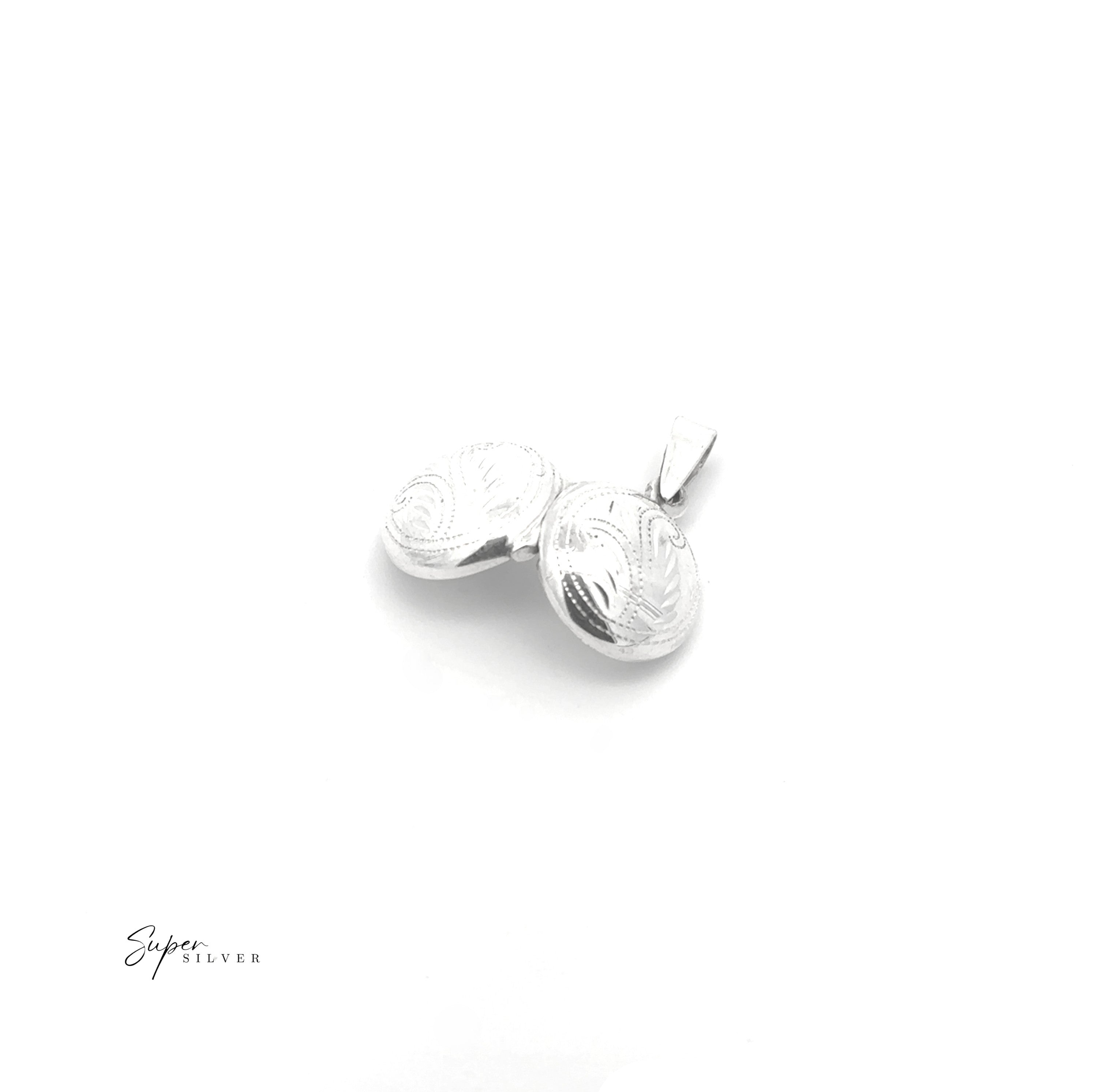 Round Filigree Locket