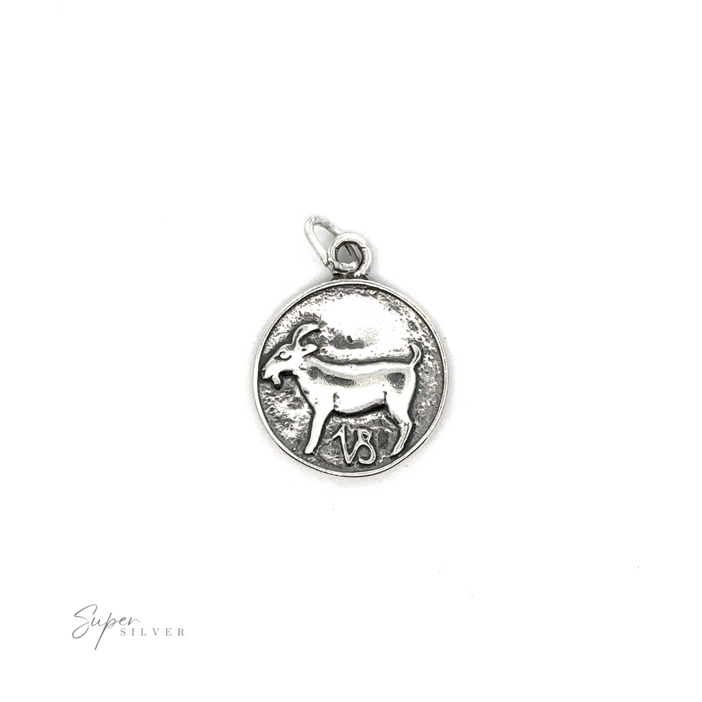 
                  
                    Sterling silver Zodiac Sign Medallion Charms featuring the Taurus symbol, symbolizing cosmic identity.
                  
                