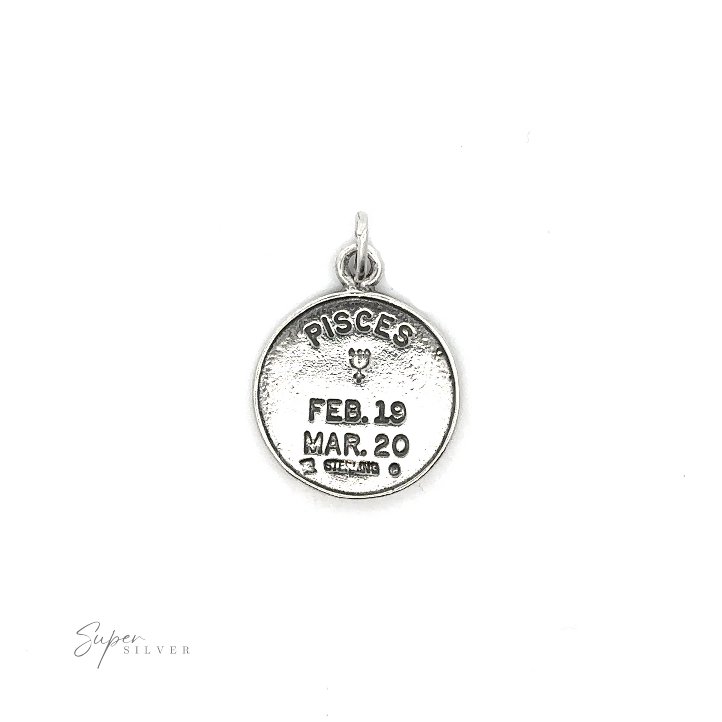 
                  
                    Sterling silver Zodiac Sign Medallion Charms with date range and symbol, reflecting your cosmic identity.
                  
                