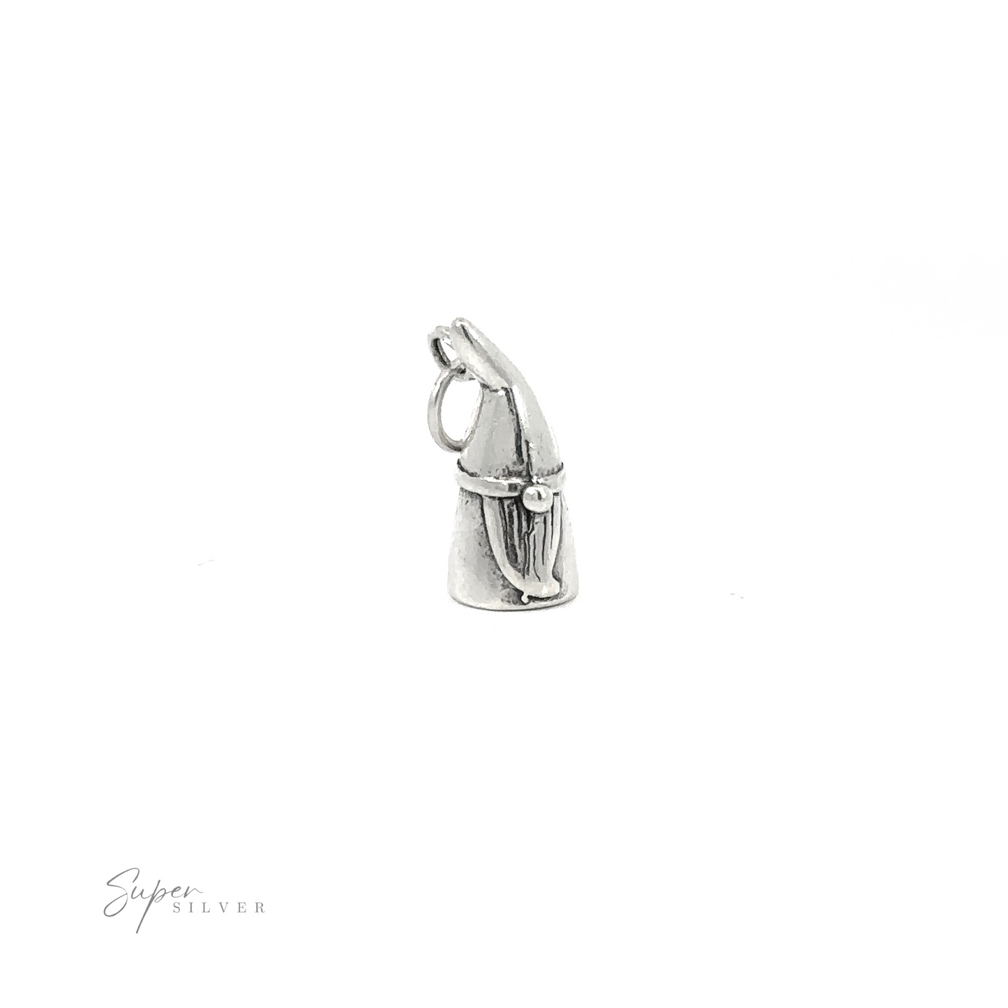 A small Gnome Charm on a white background.