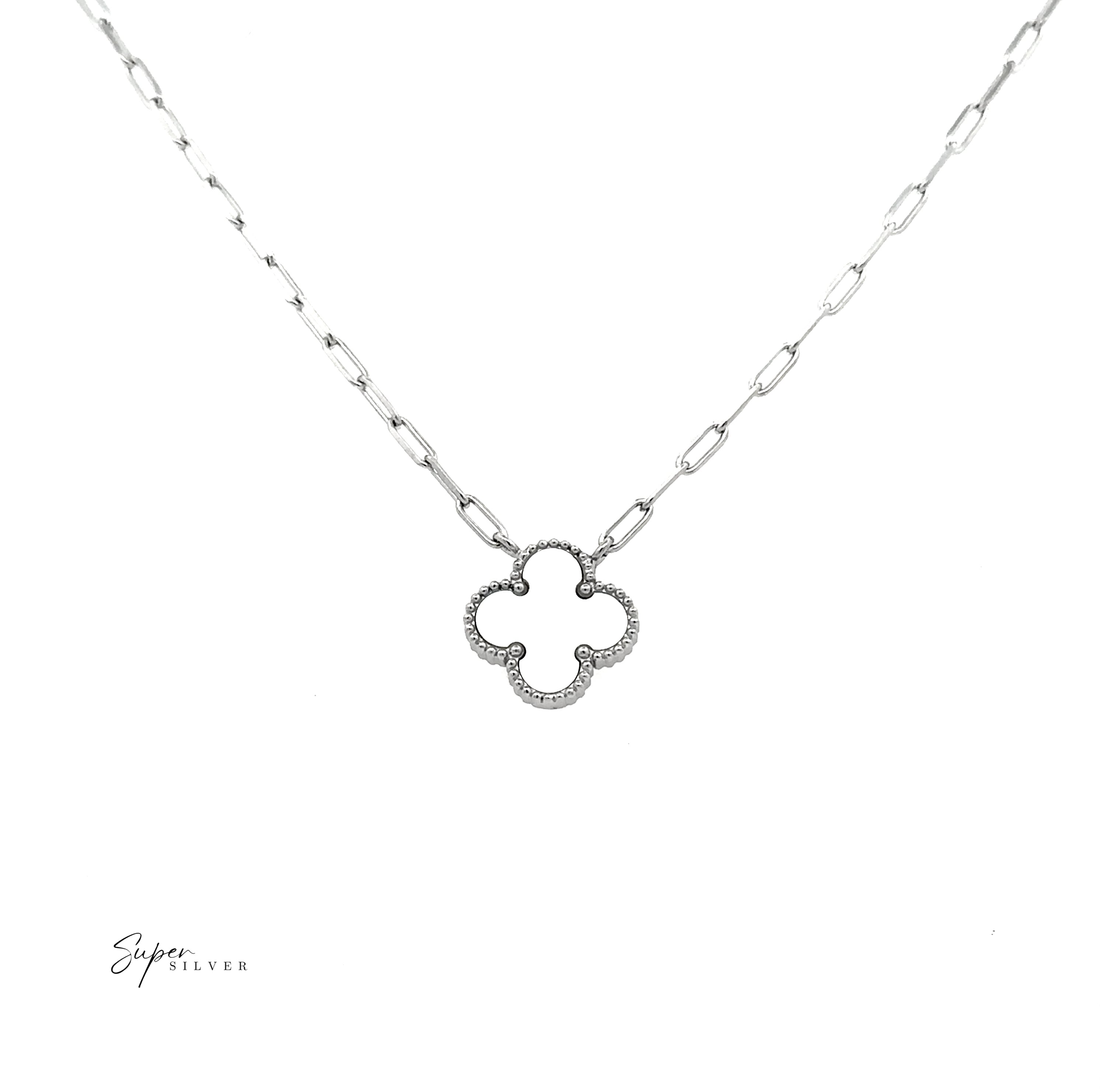 Reversible Clover Necklace