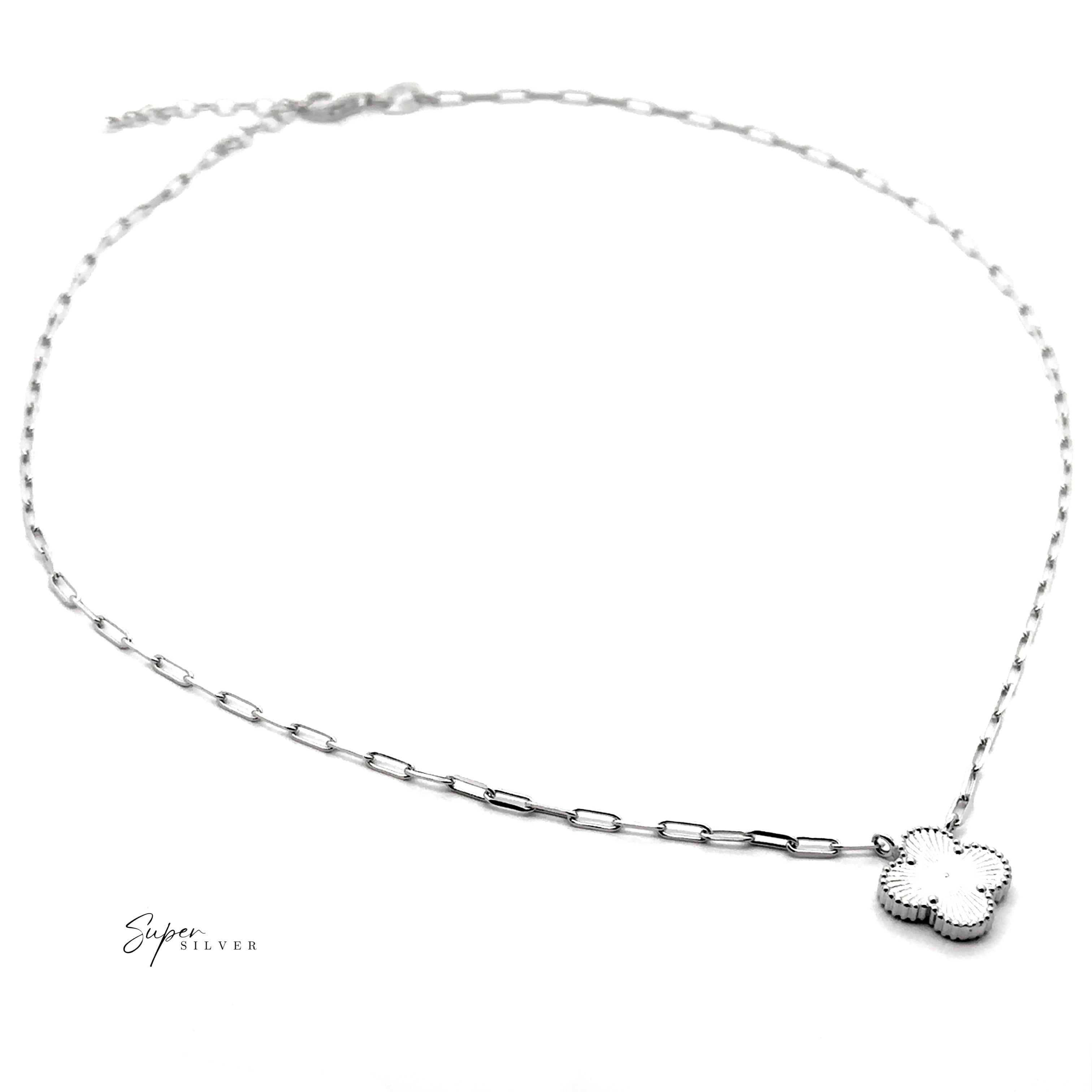 Reversible Clover Necklace