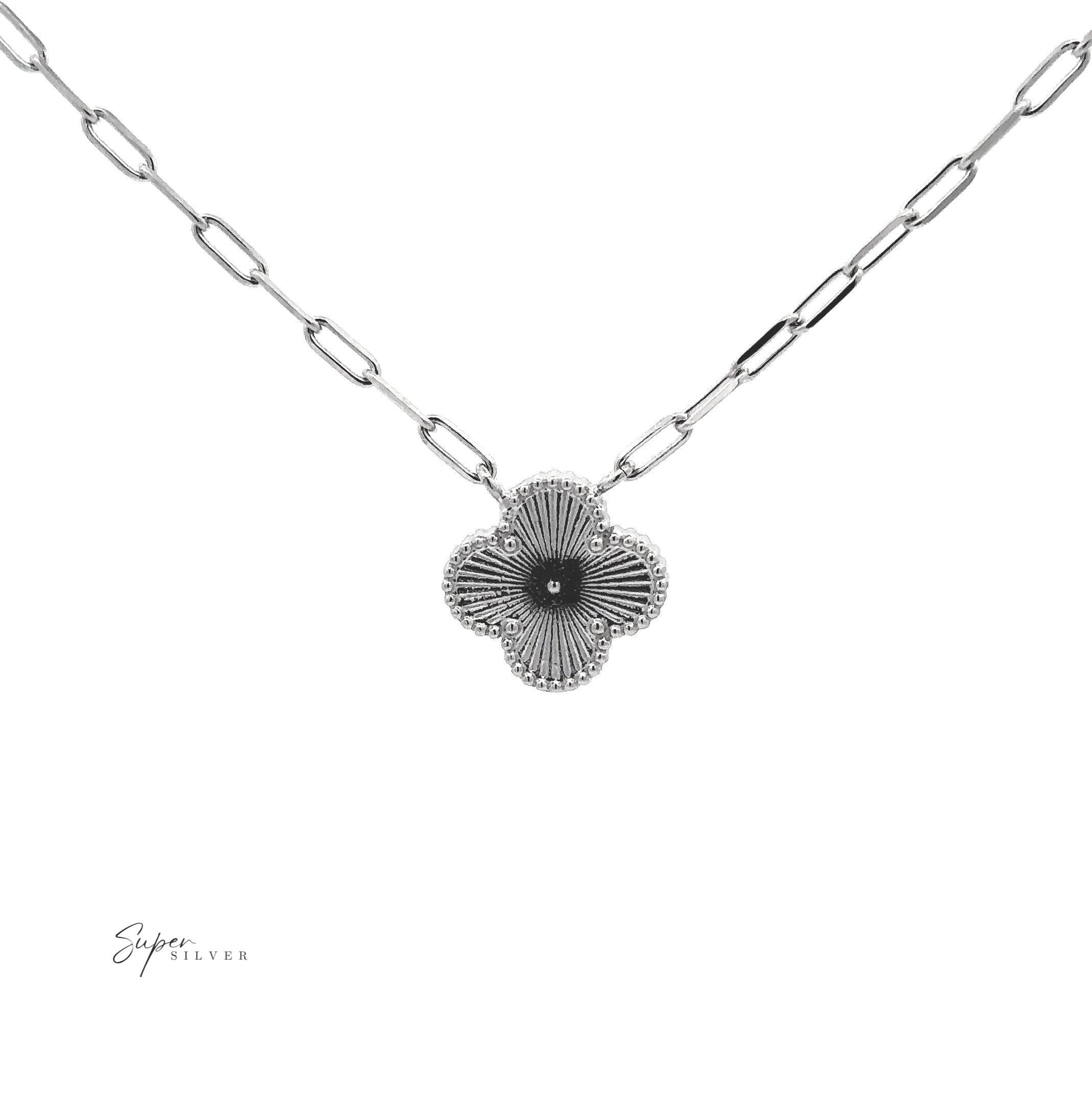 Reversible Clover Necklace