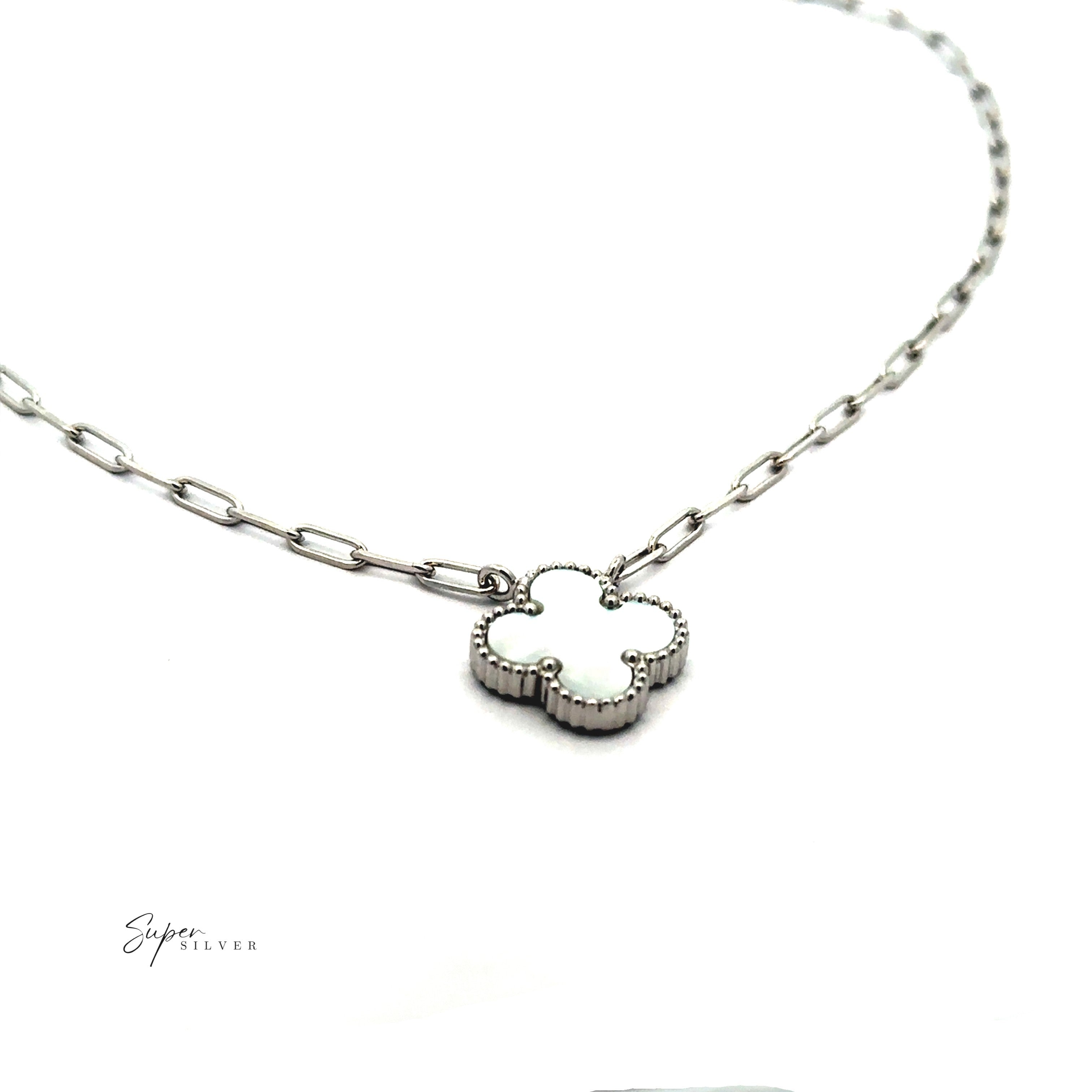 Reversible Clover Necklace