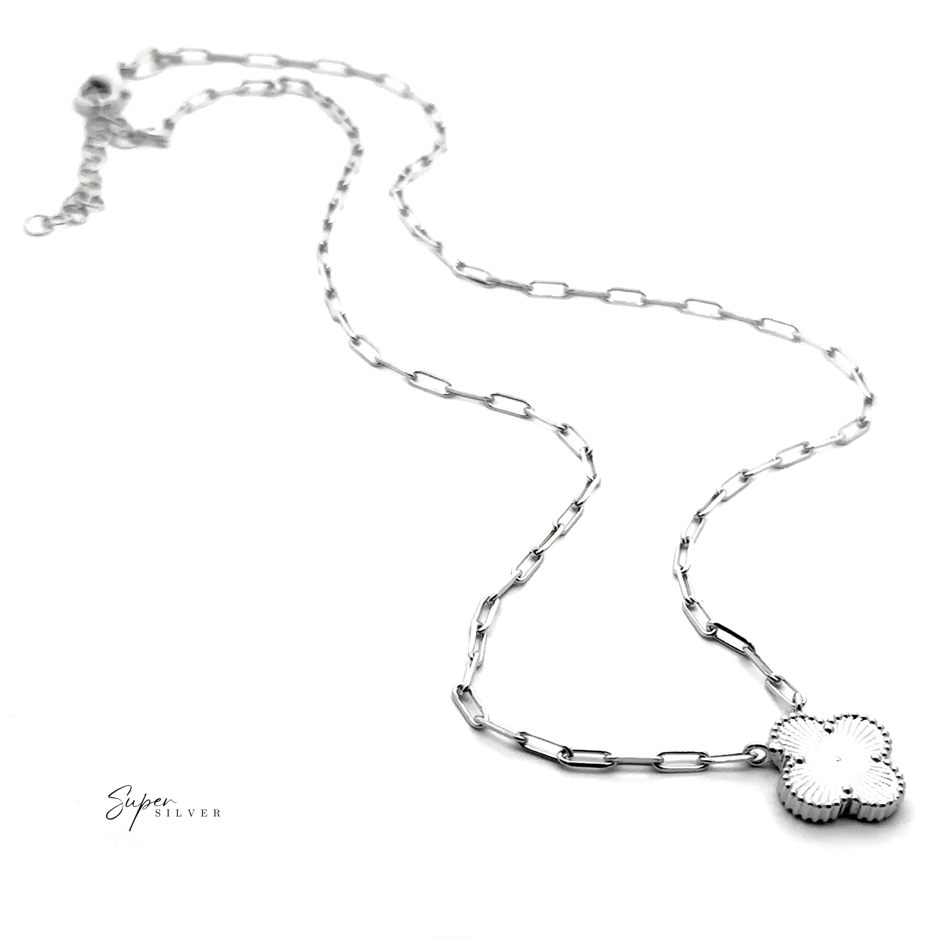 Reversible Clover Necklace