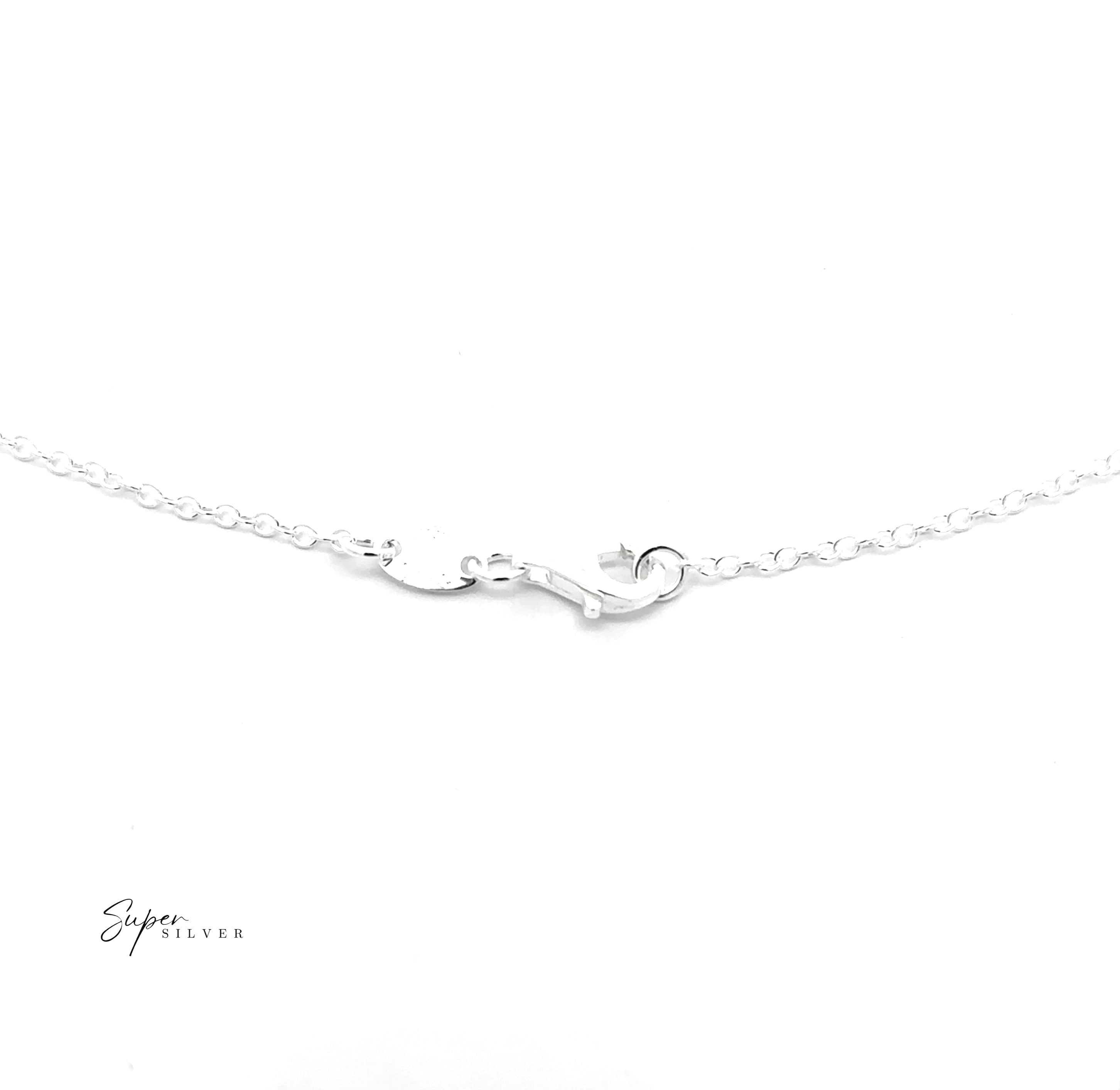 Tiny Silver Cross Necklace