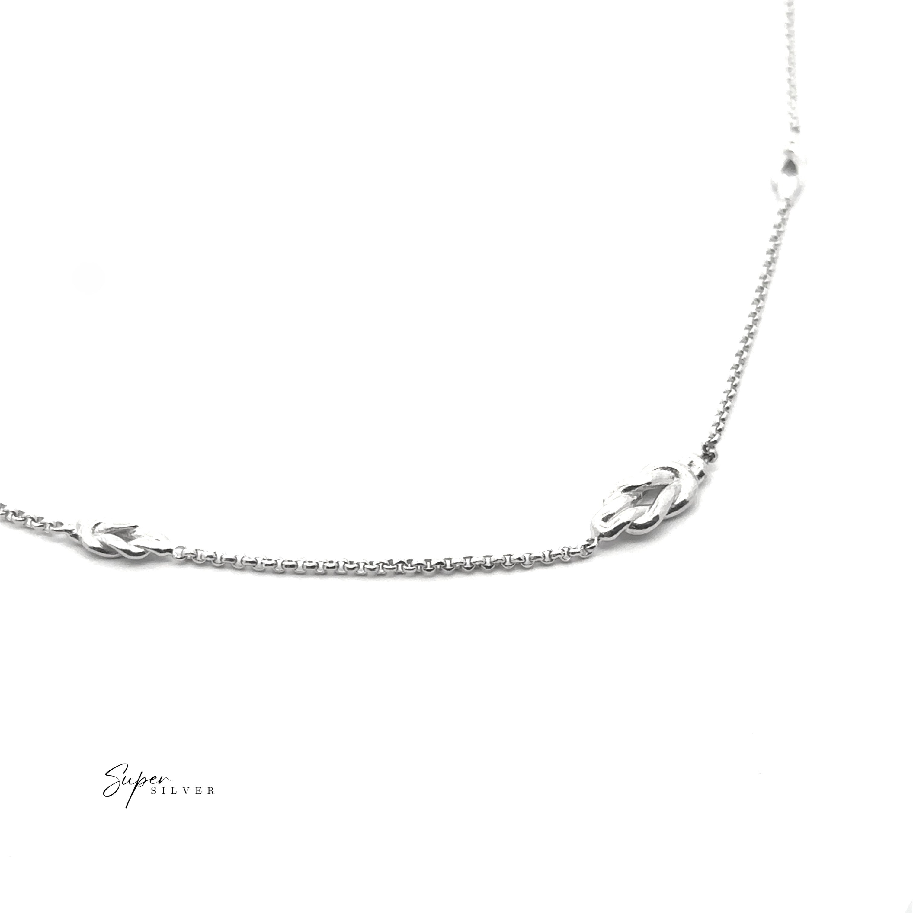Dainty Love Knot Necklace