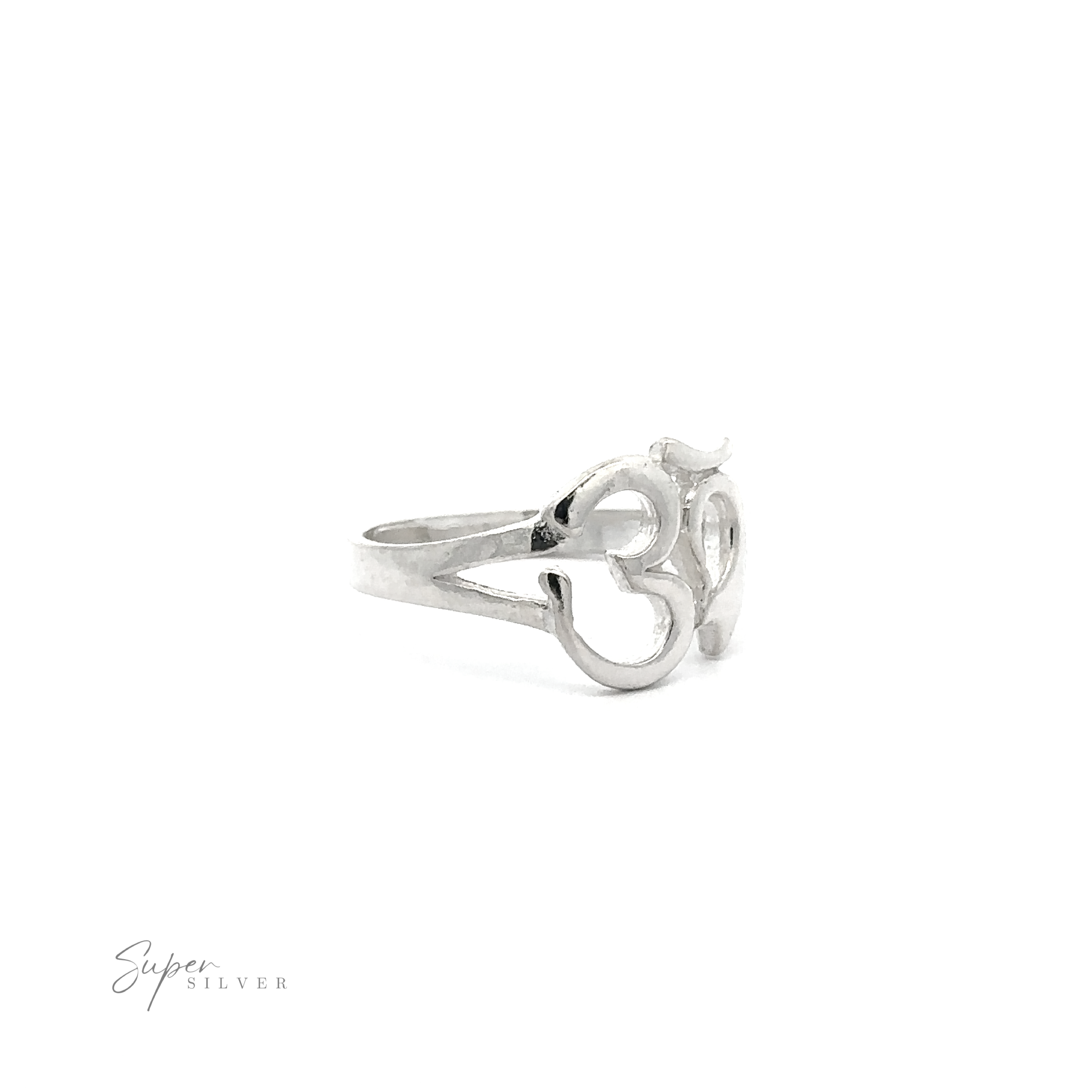 An Om Symbol Ring.