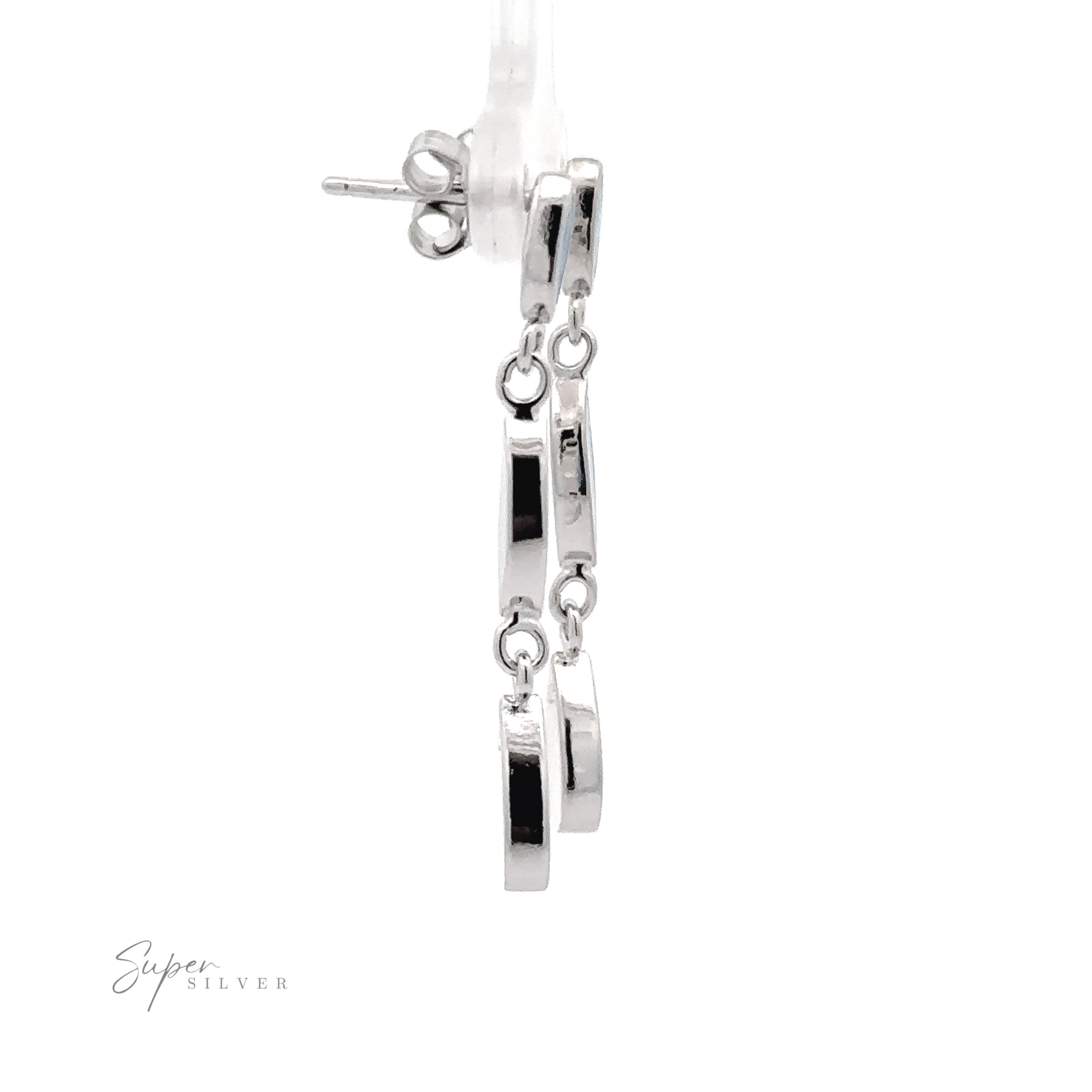 Elegant Lab-Created Opal Earrings