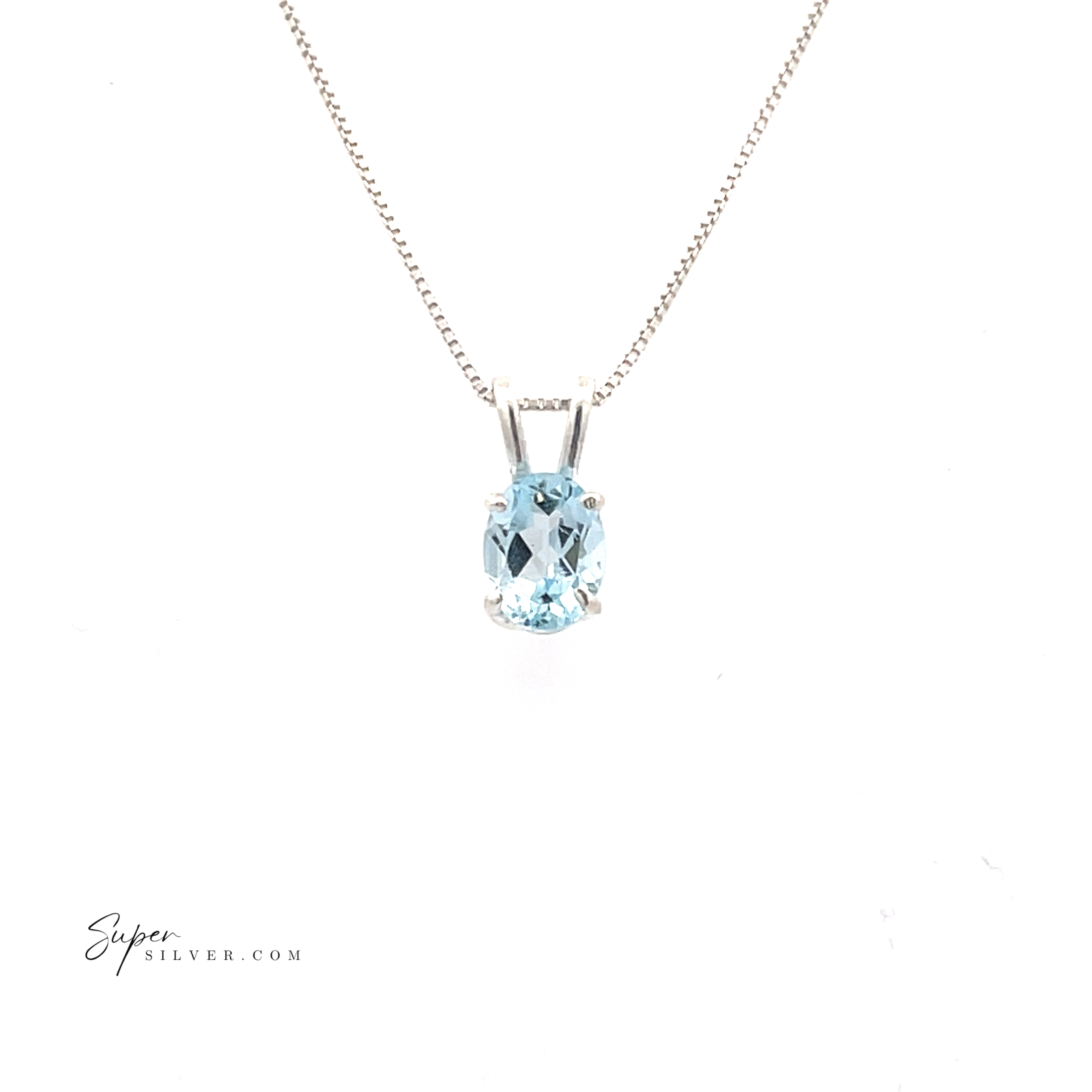 Tiny Gemstone Pendant