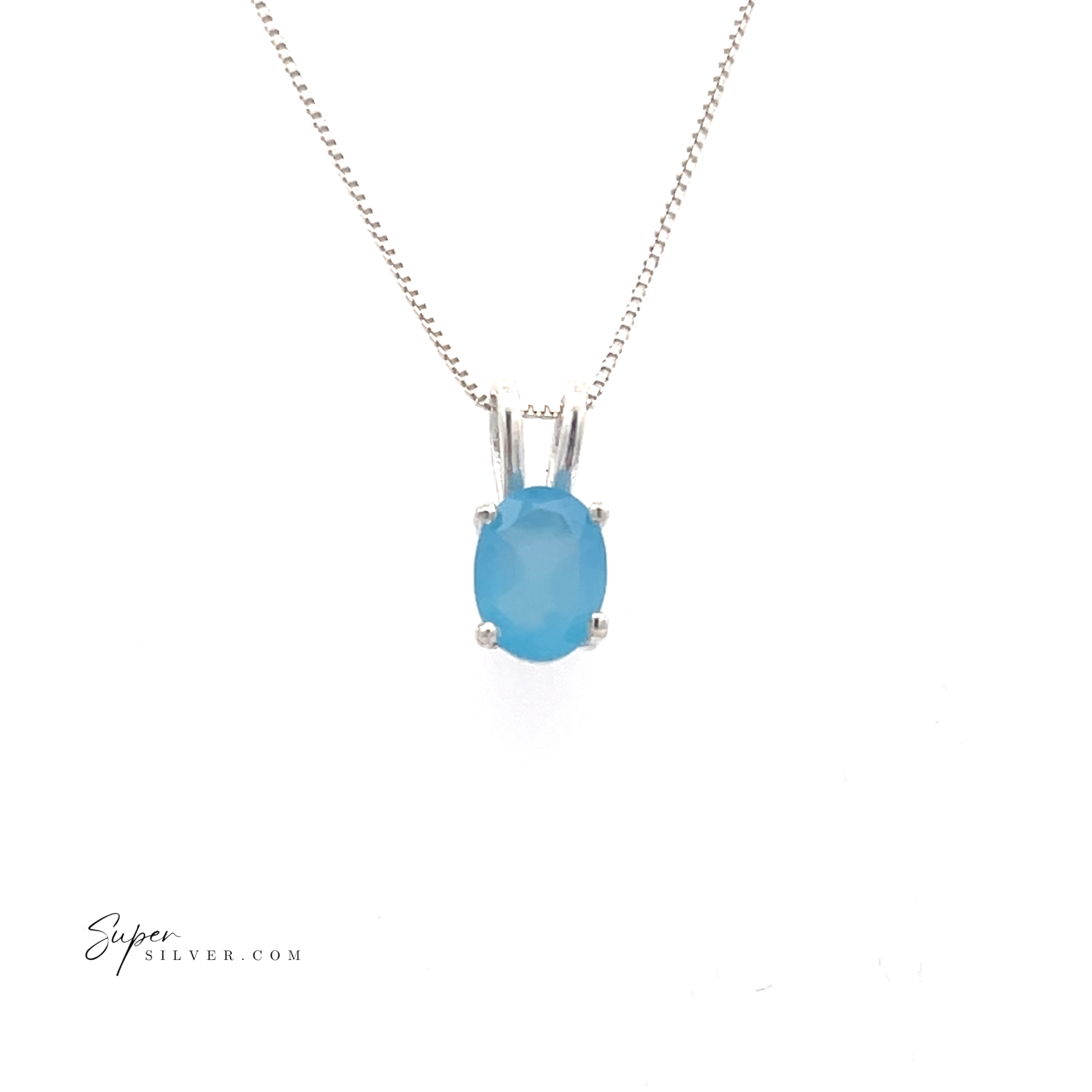 Tiny Gemstone Pendant