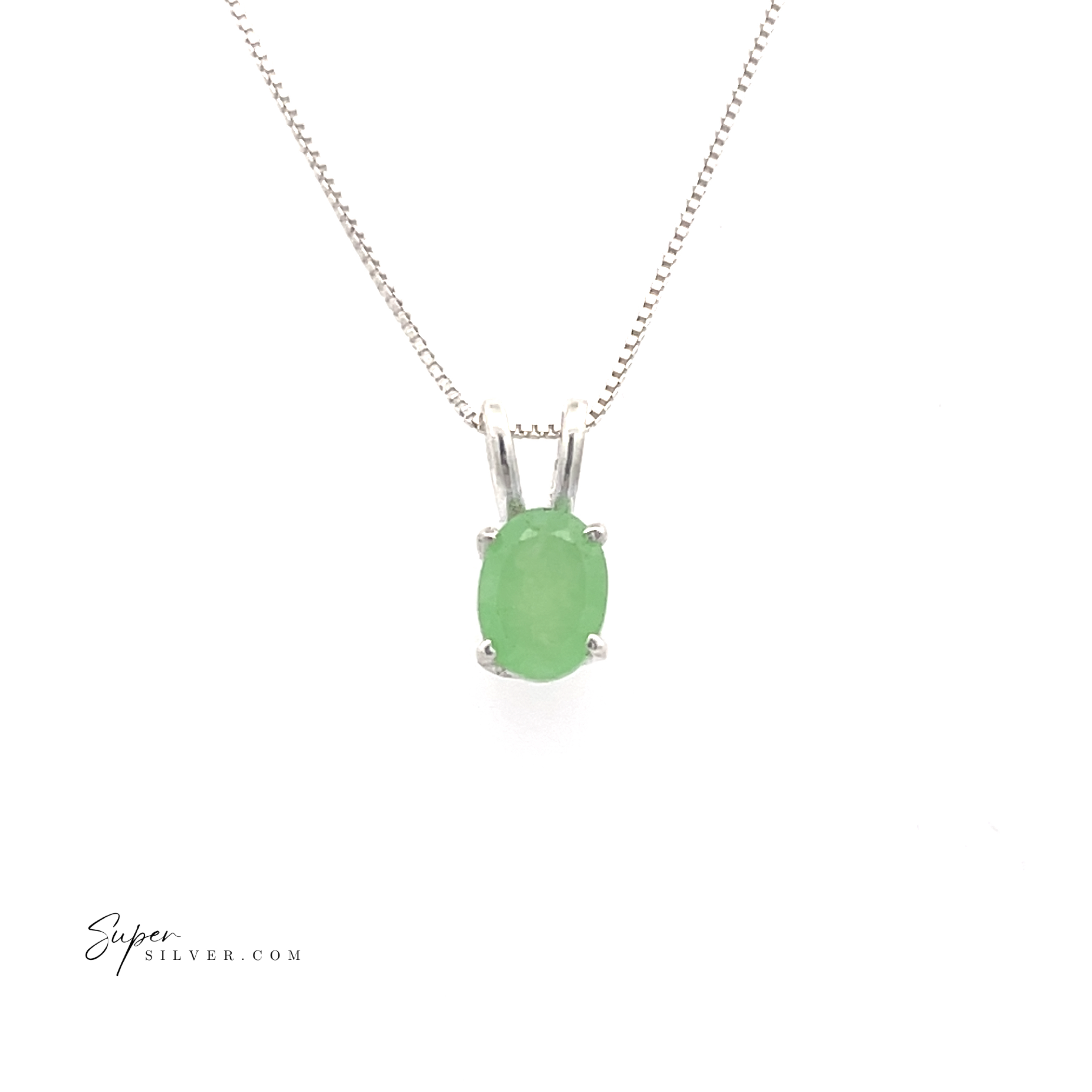 Tiny Gemstone Pendant