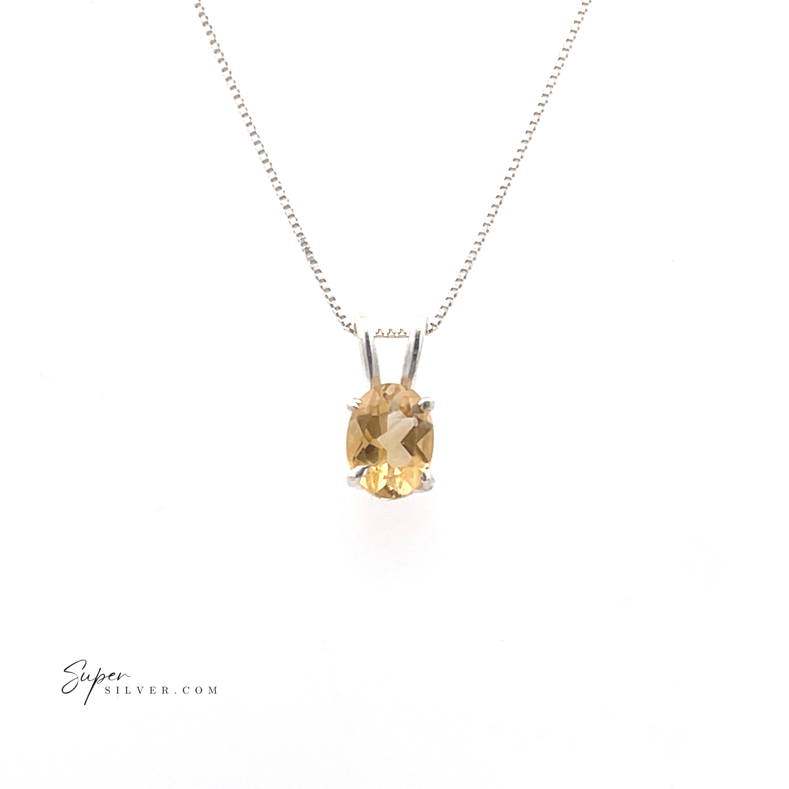 Tiny Gemstone Pendant