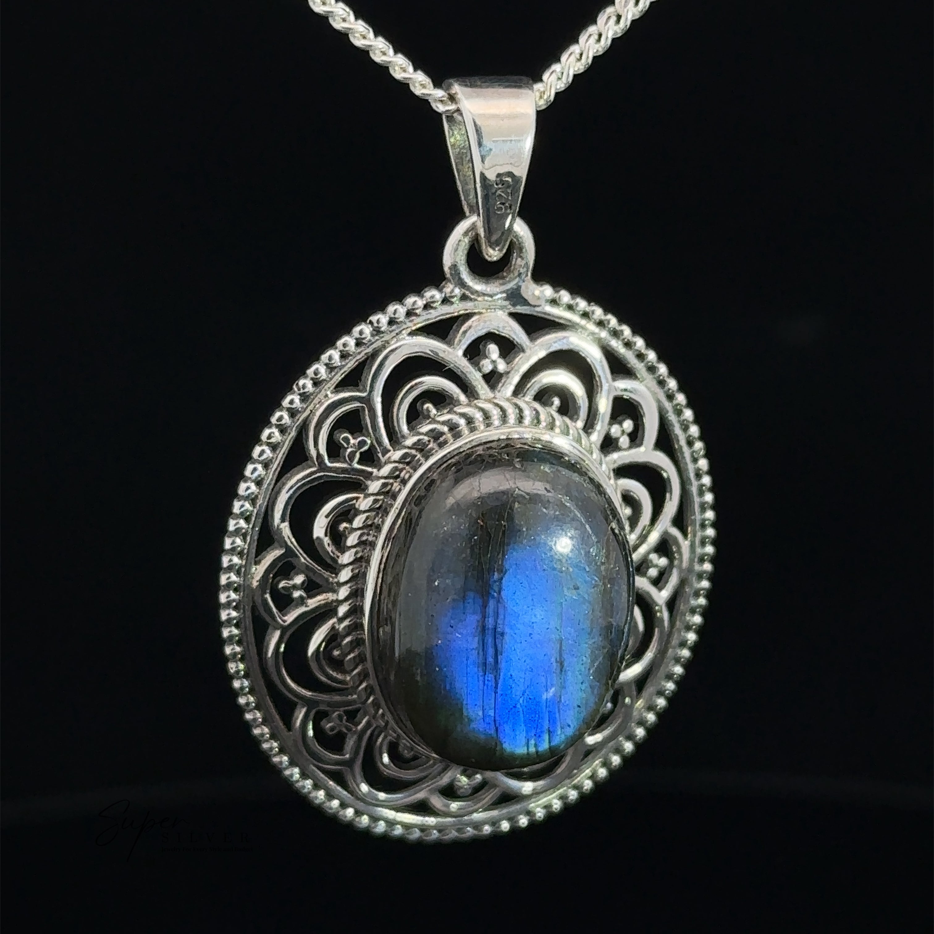 Very beautiful design with moonstone offers and labro Rocecut pave diamond pendant 925 sterling silver handmade finish diamond fashionable jewelry