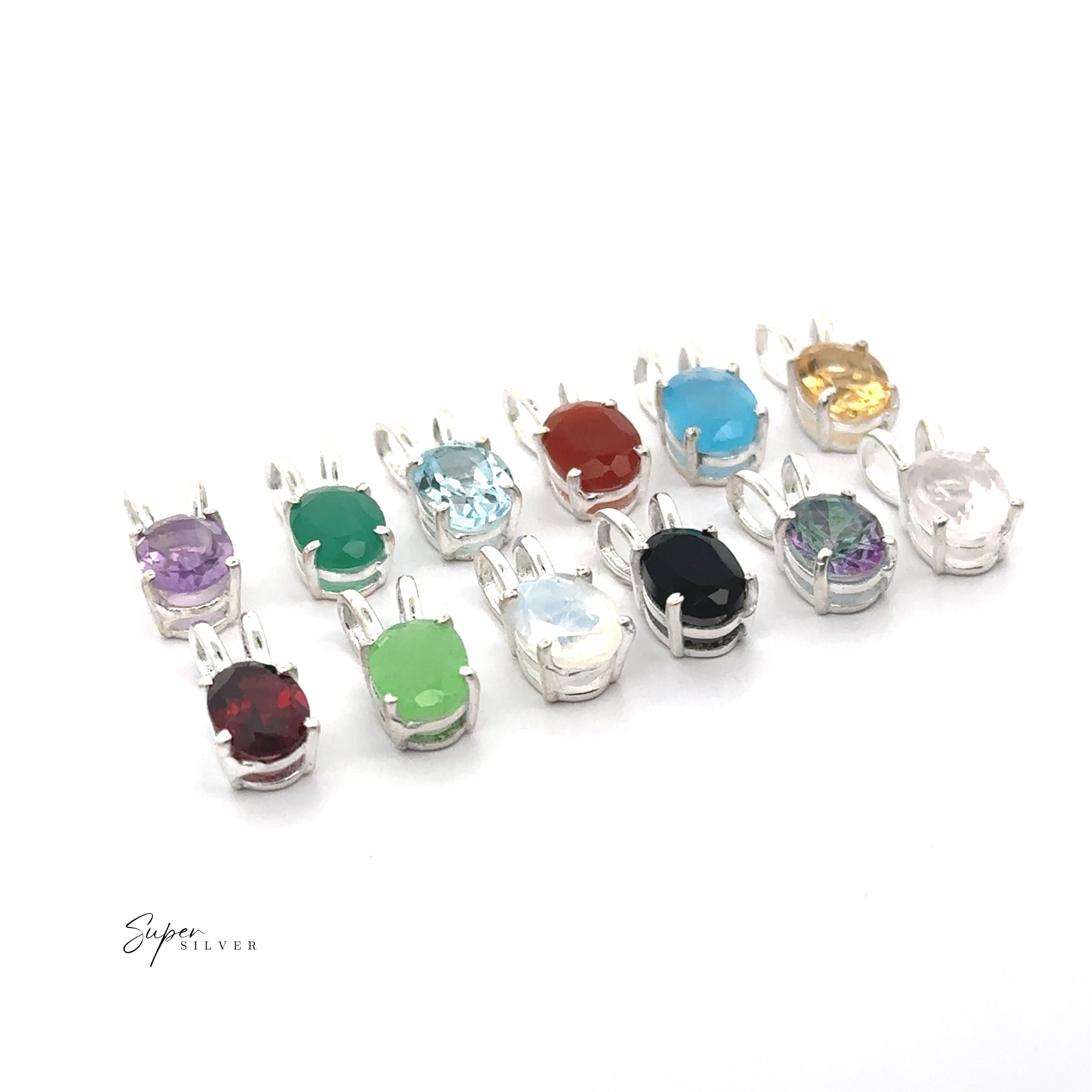 Tiny Gemstone Pendant