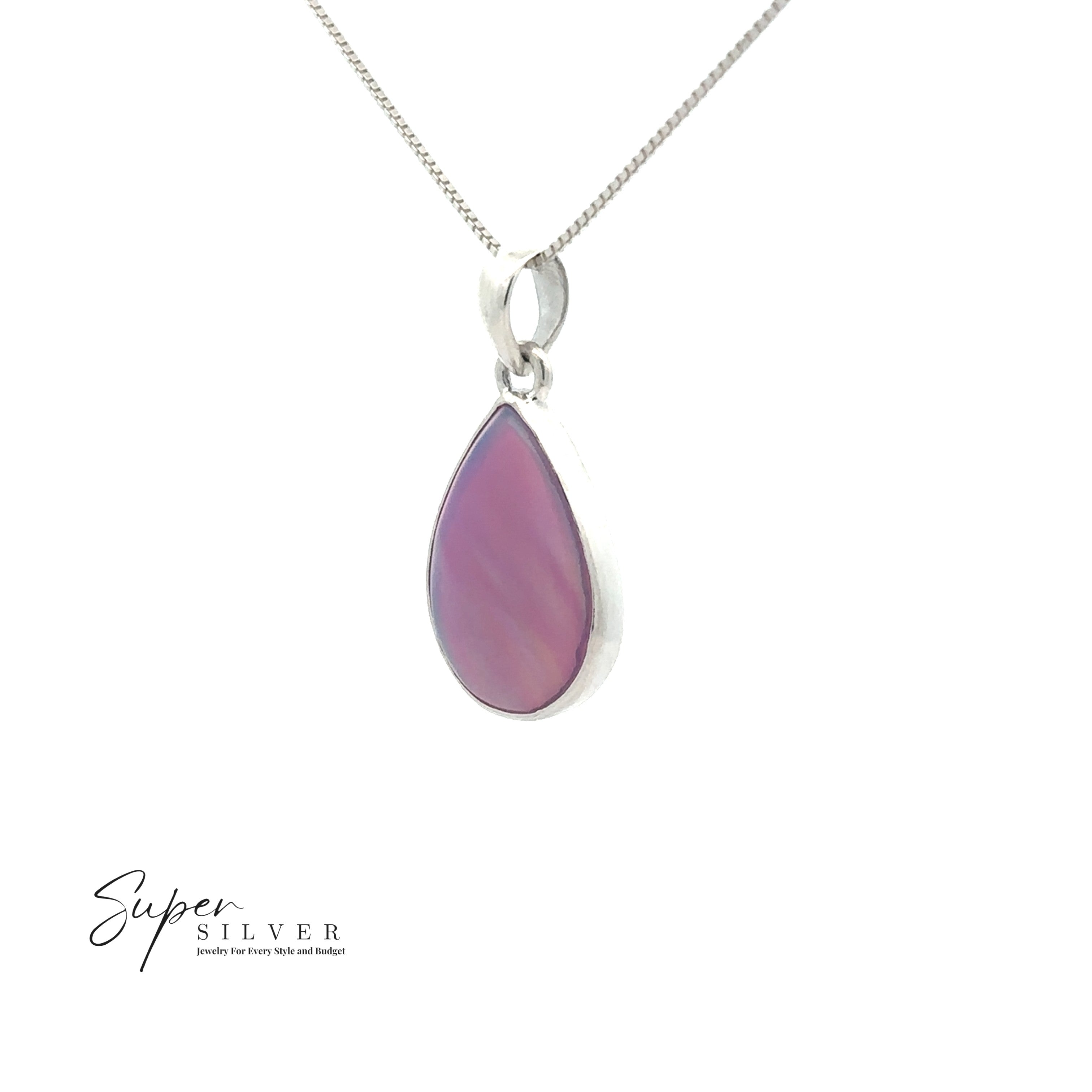 Galaxy Opal Teardrop Pendant