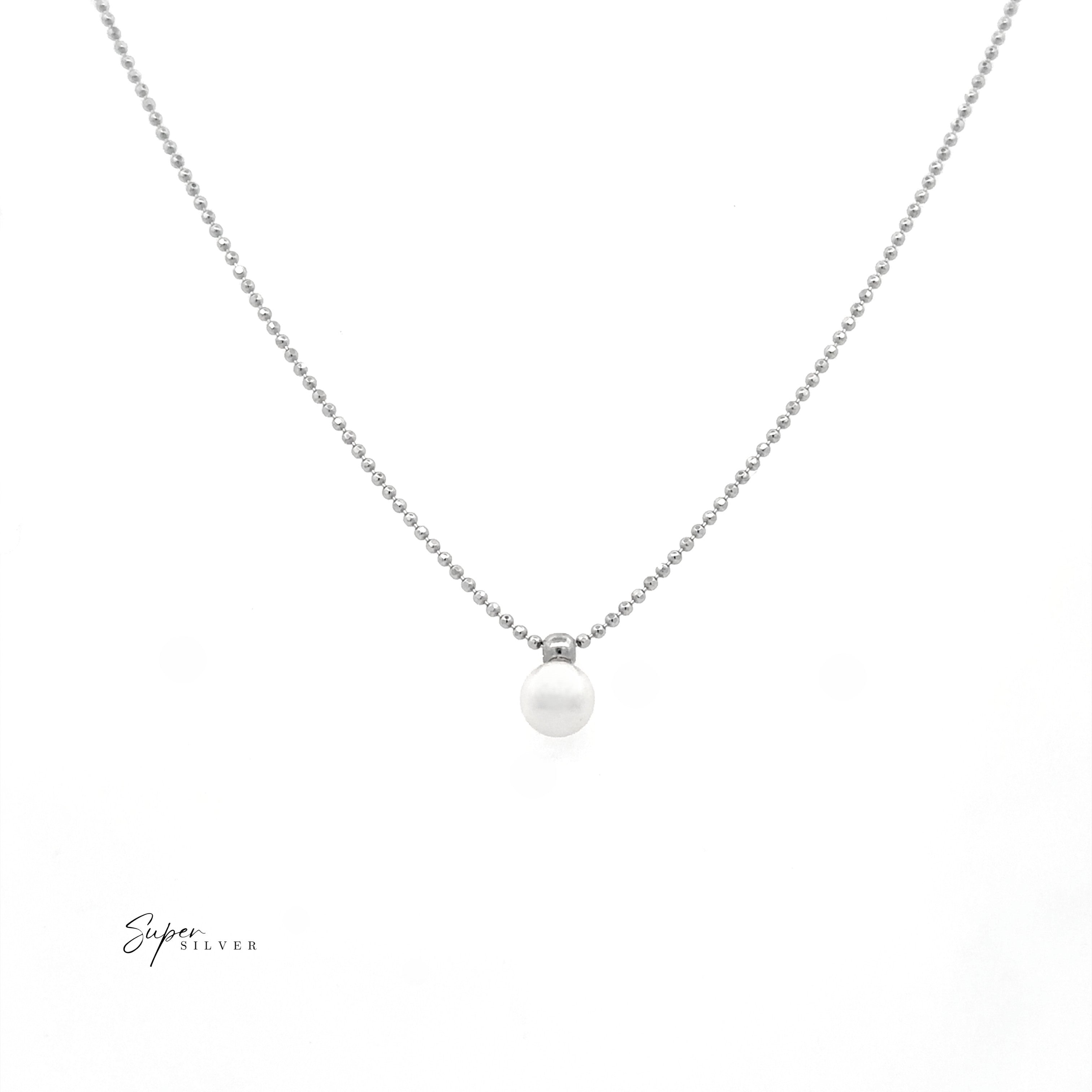 Single Pearl Necklace