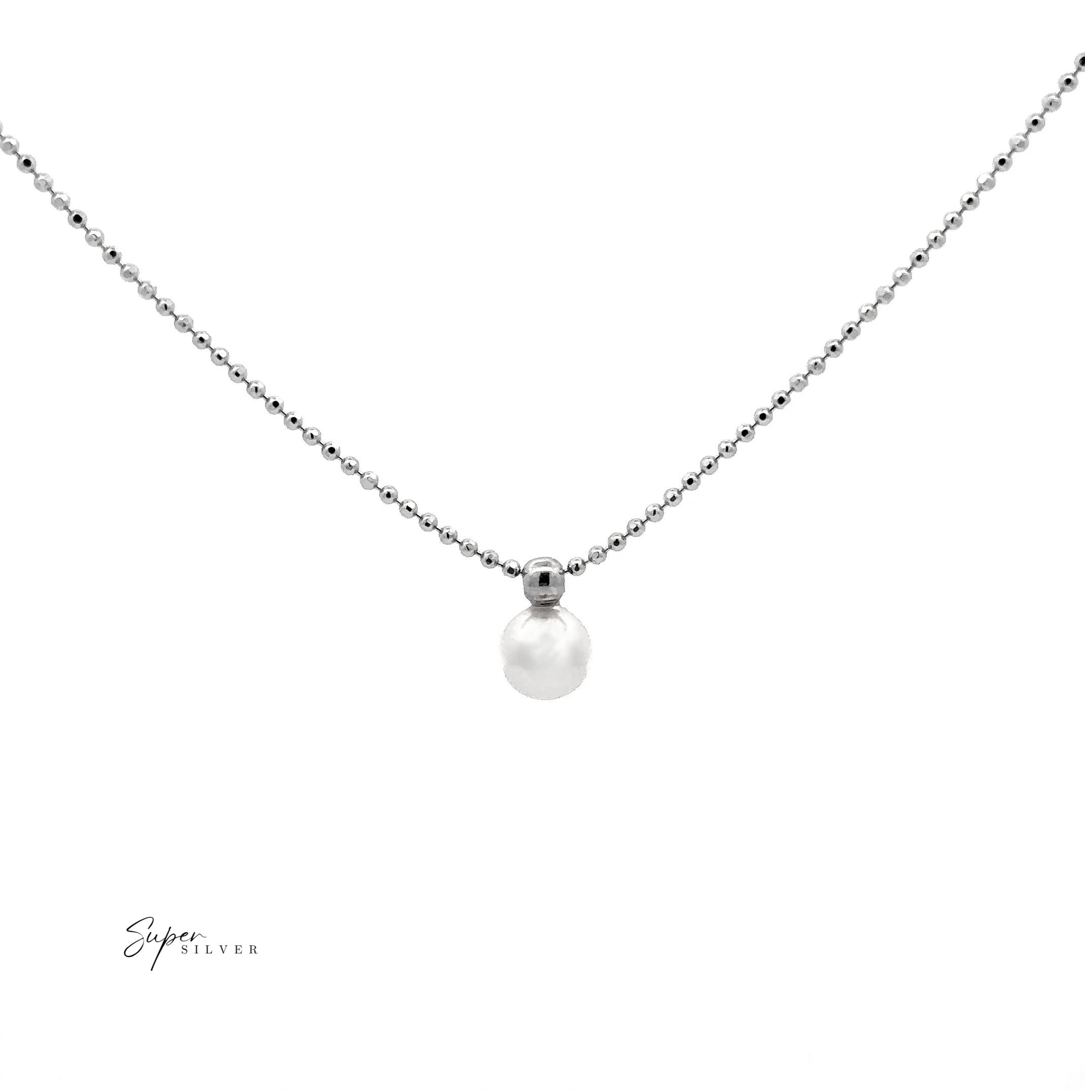 Single Pearl Necklace