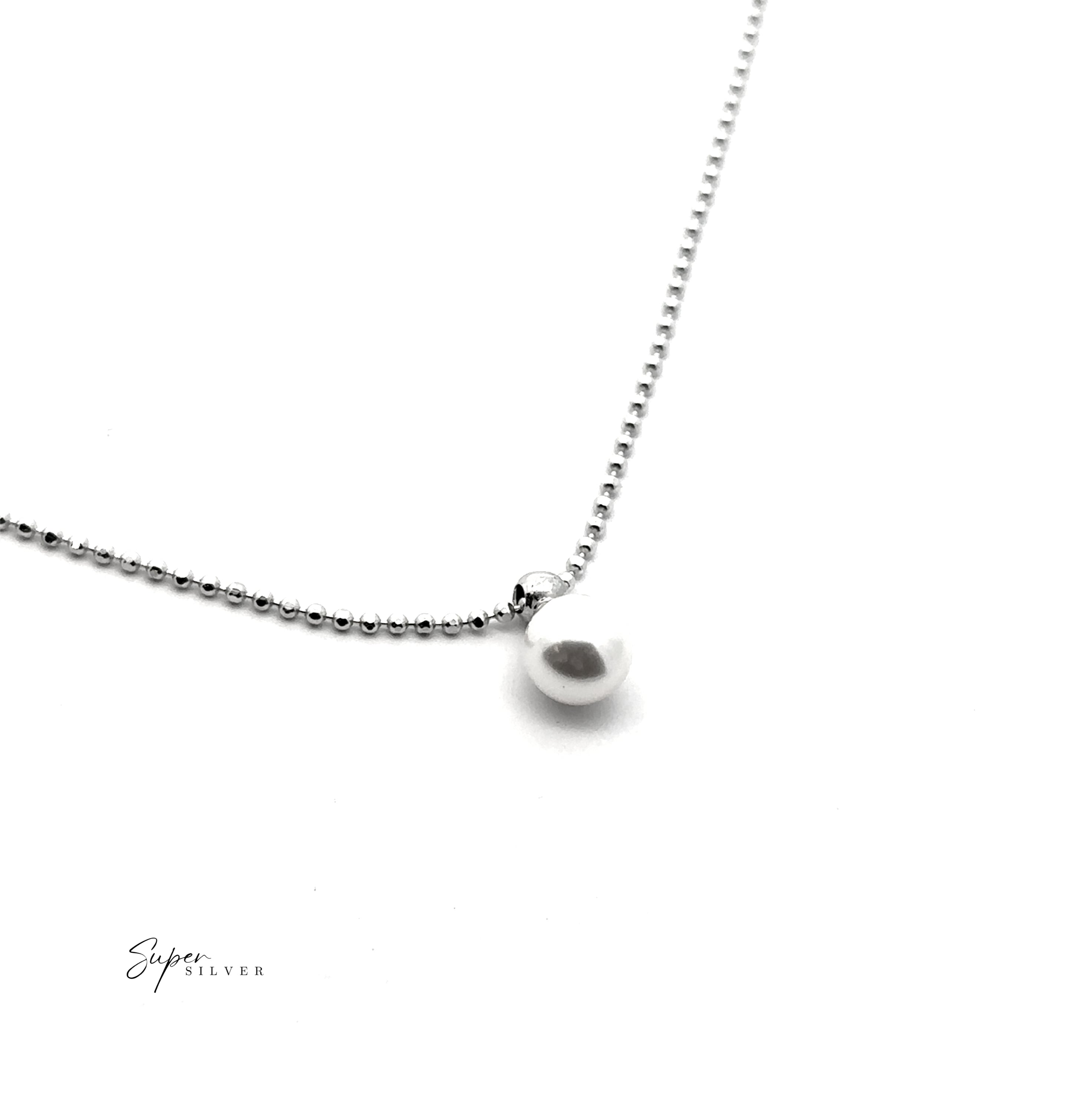 Single Pearl Necklace