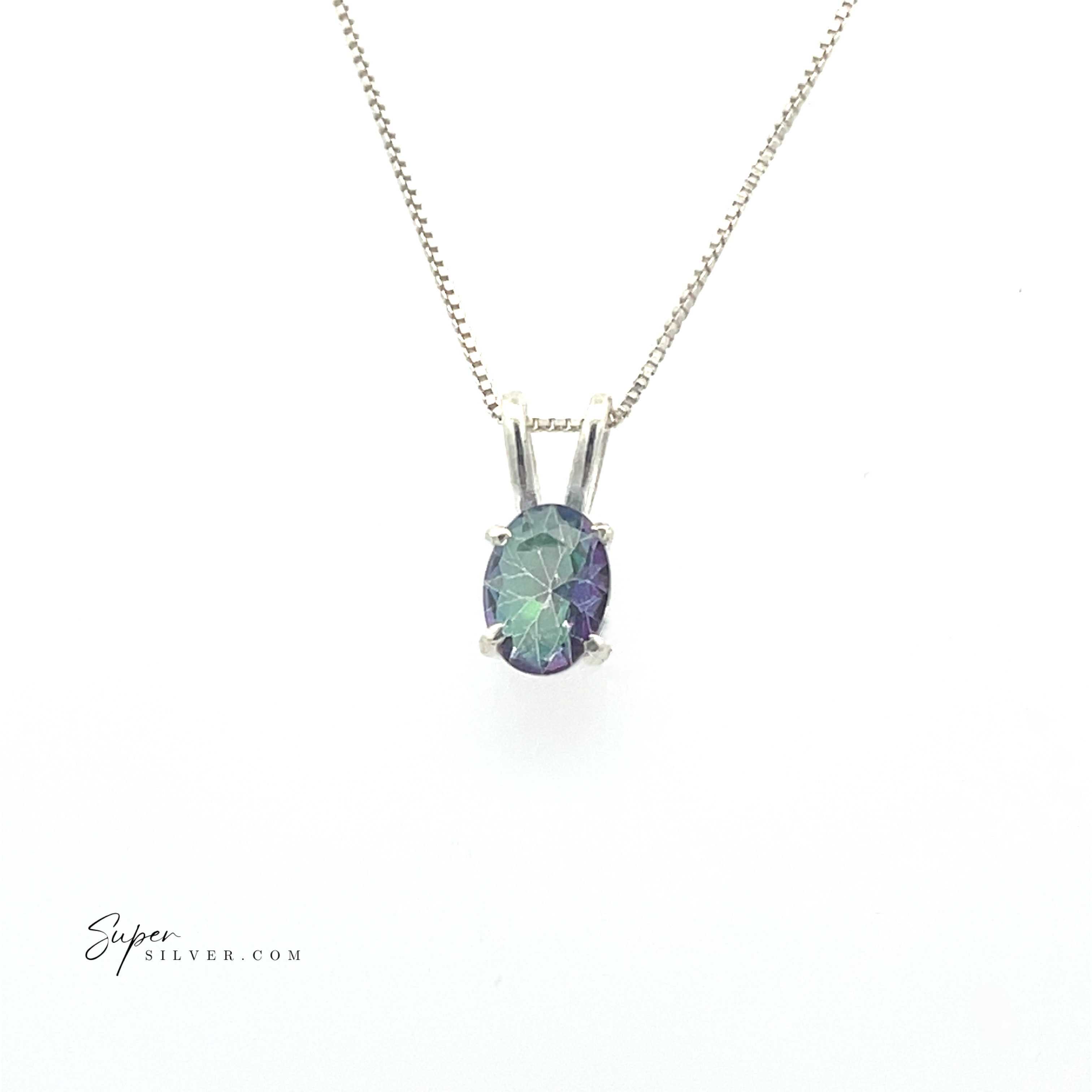 Tiny Gemstone Pendant