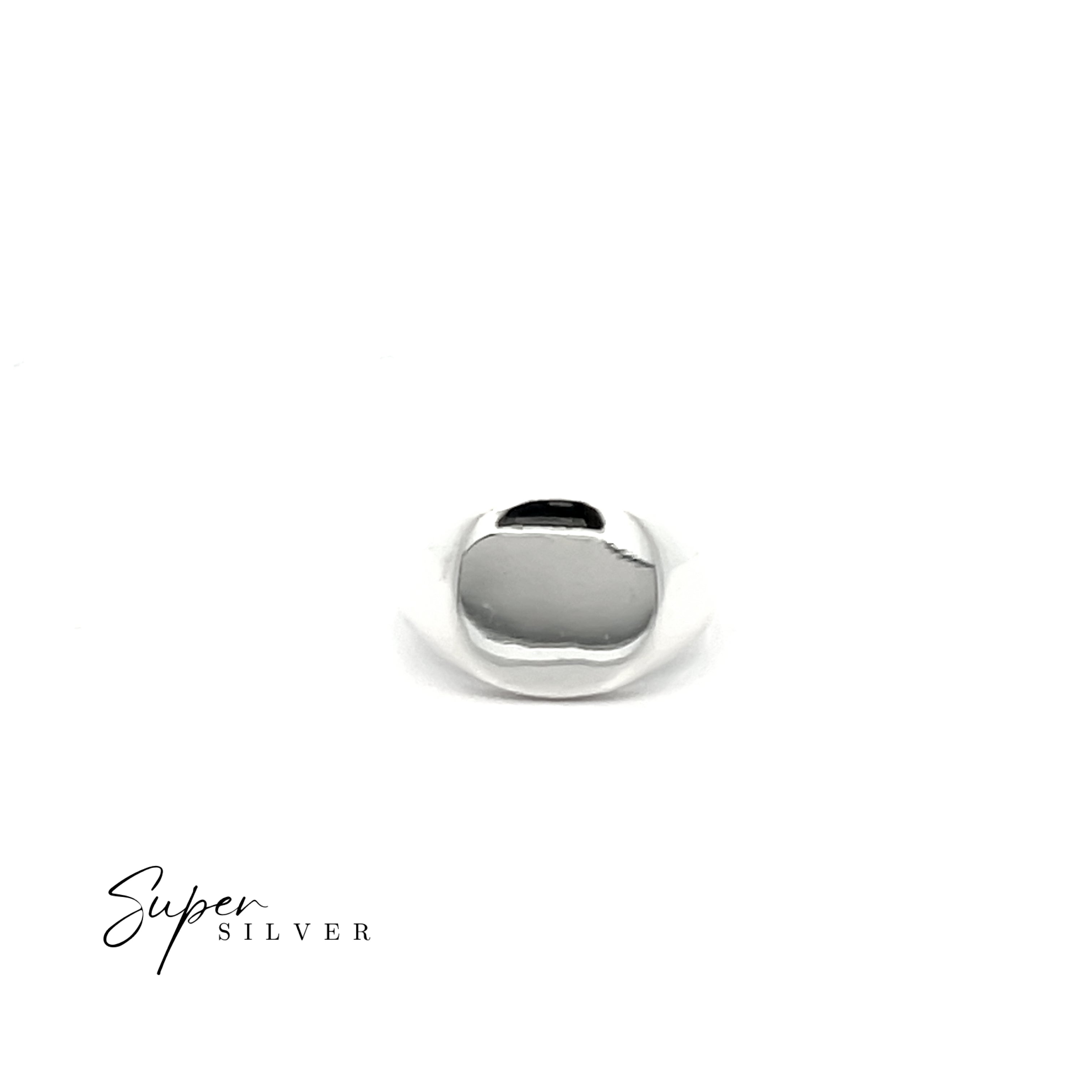 Rounded Square Signet Ring