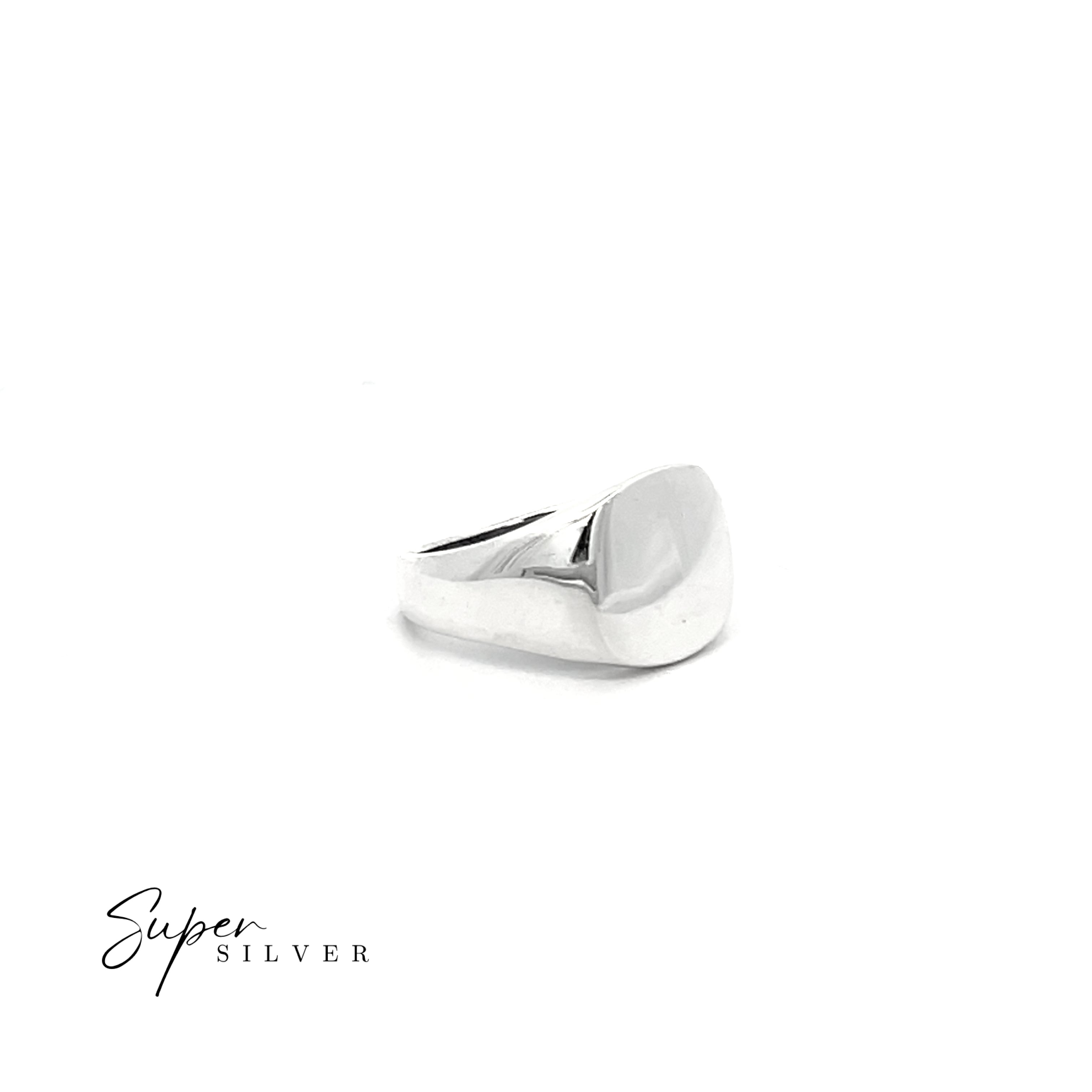 Rounded Square Signet Ring