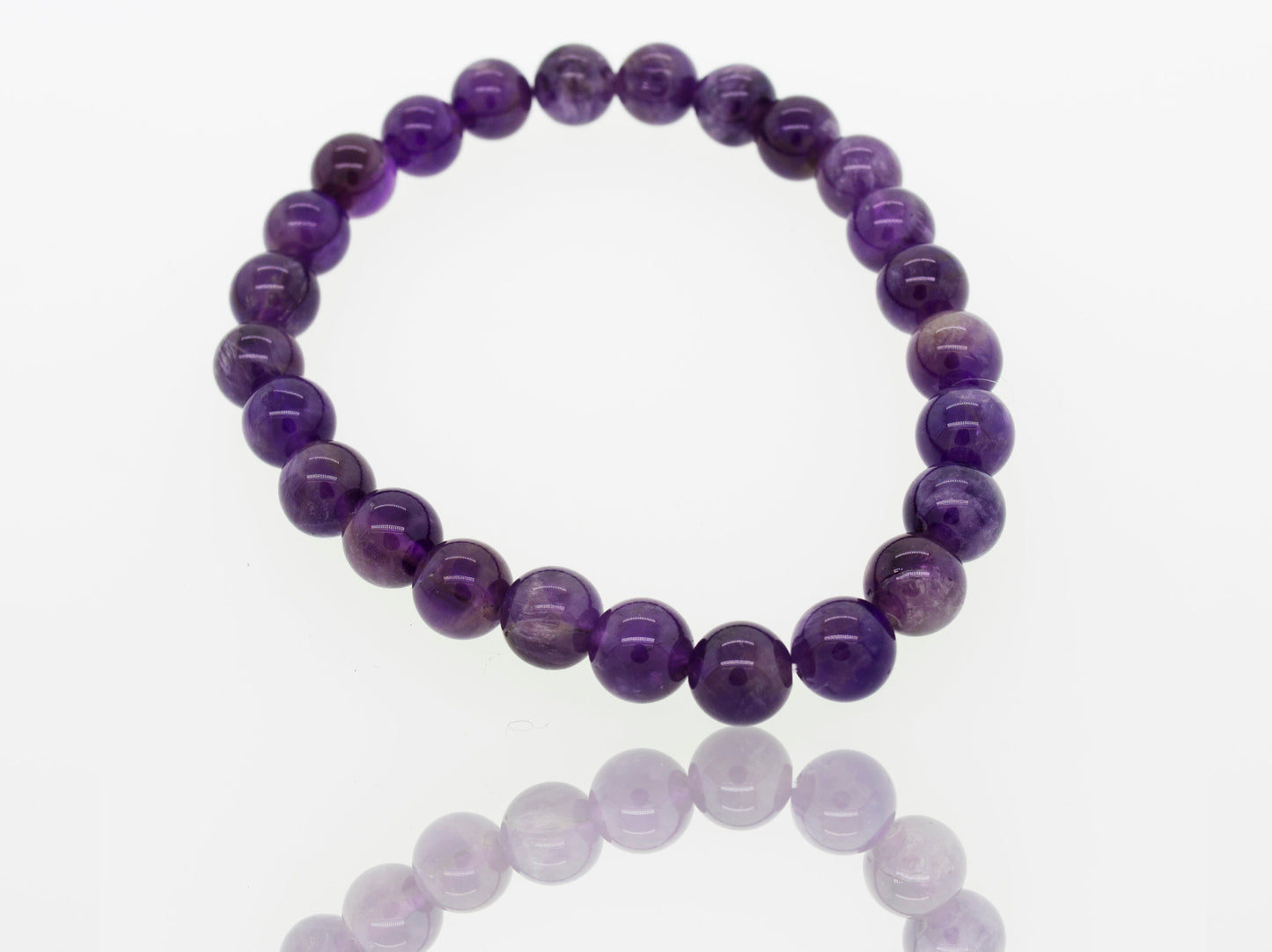 
                  
                    Amethyst is a stunning gemstone that possesses healing properties. This beautiful Super Silver Beaded Stone Bracelet is perfect for those who love gemstone bracelets. Its stretch feature ensures a comfortable fit for any wrist size.
                  
                