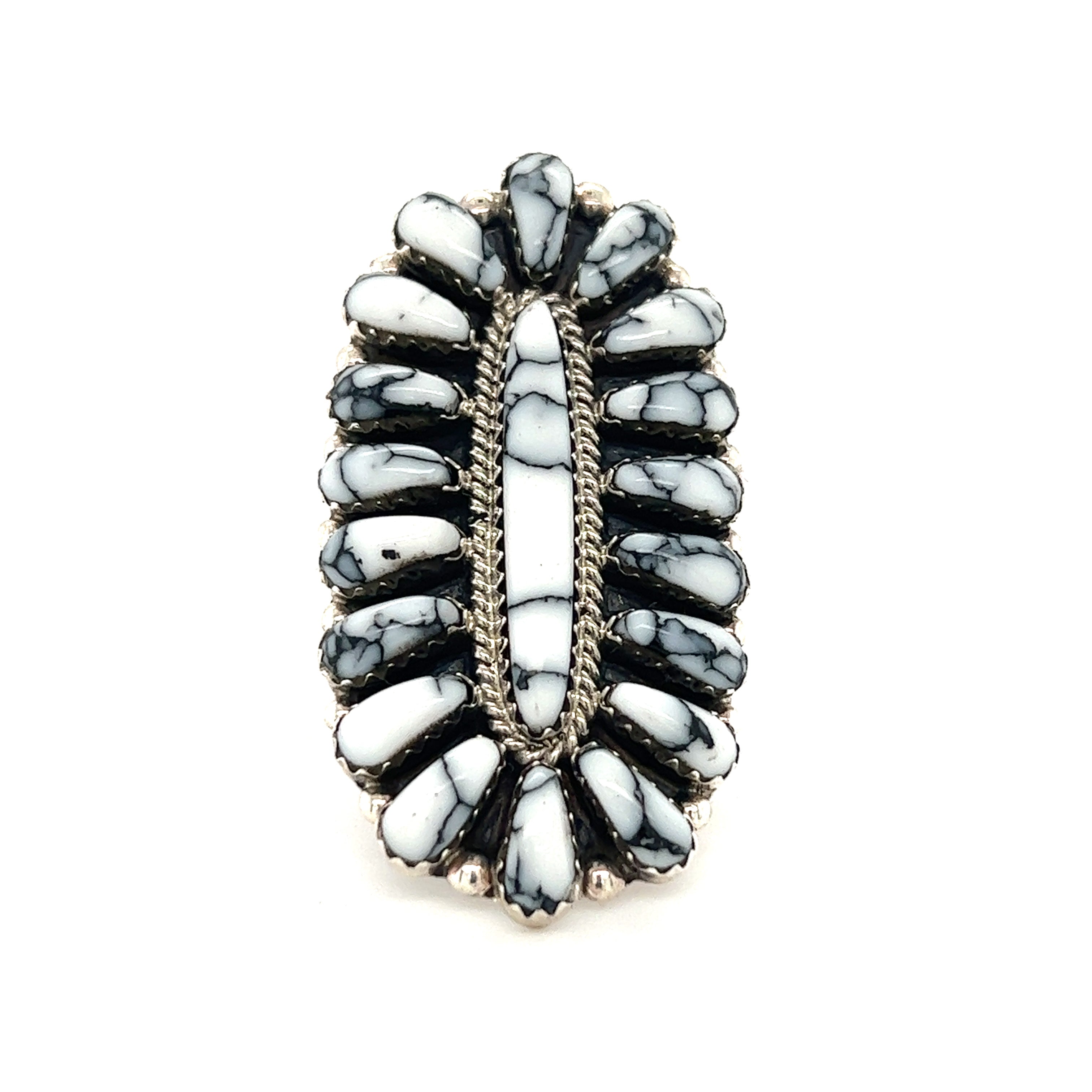 A Gorgeous Fantail Native American ring.