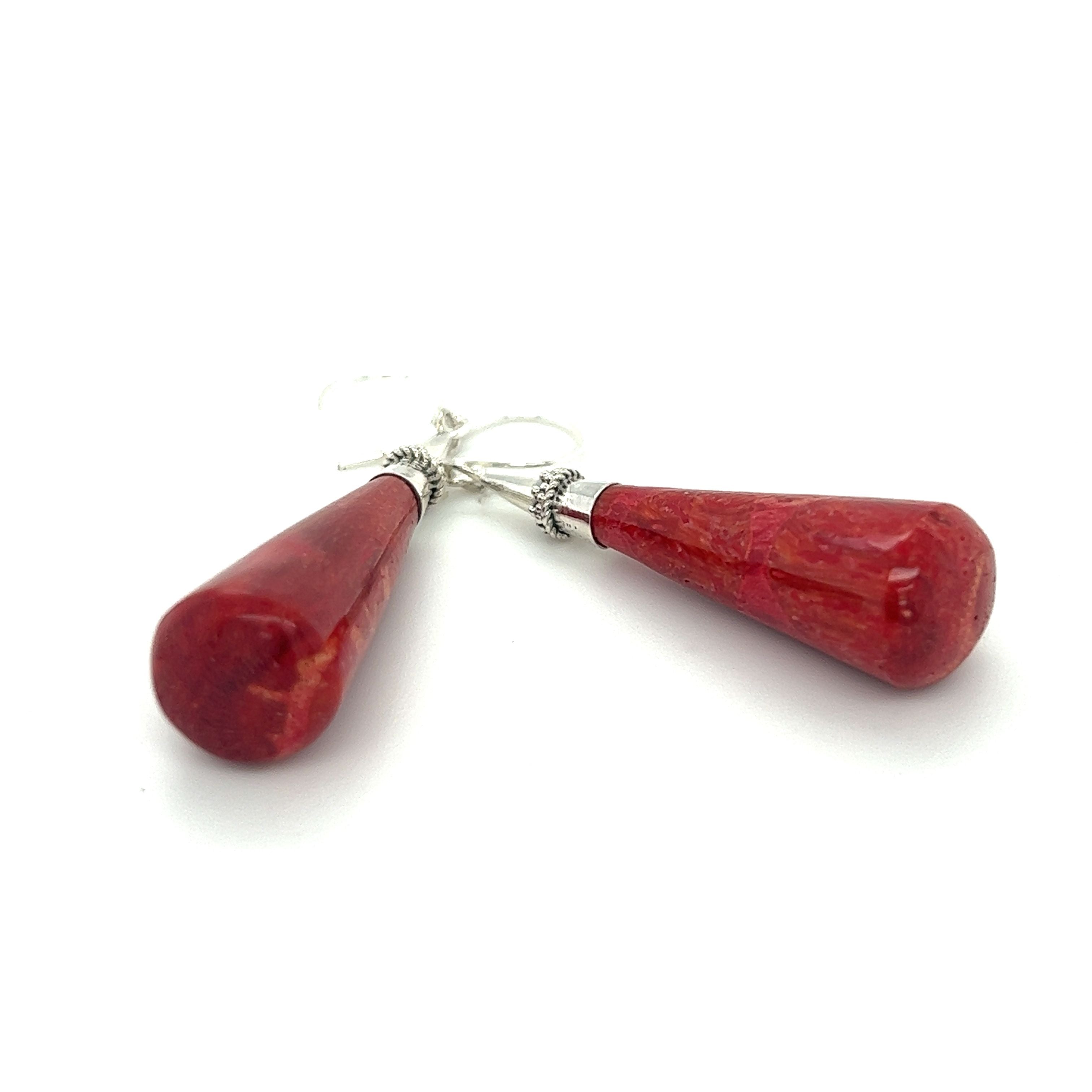 Sponge sale coral earrings