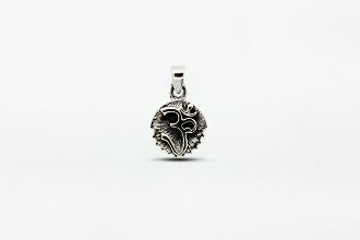 
                  
                    A Super Silver pendant with an Om Charm with Burst Background charm.
                  
                