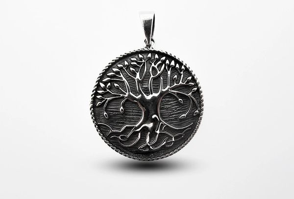 A stunning Enchanting Tree of Life Pendant showcased in the Super Silver jewelry collection on a white background.