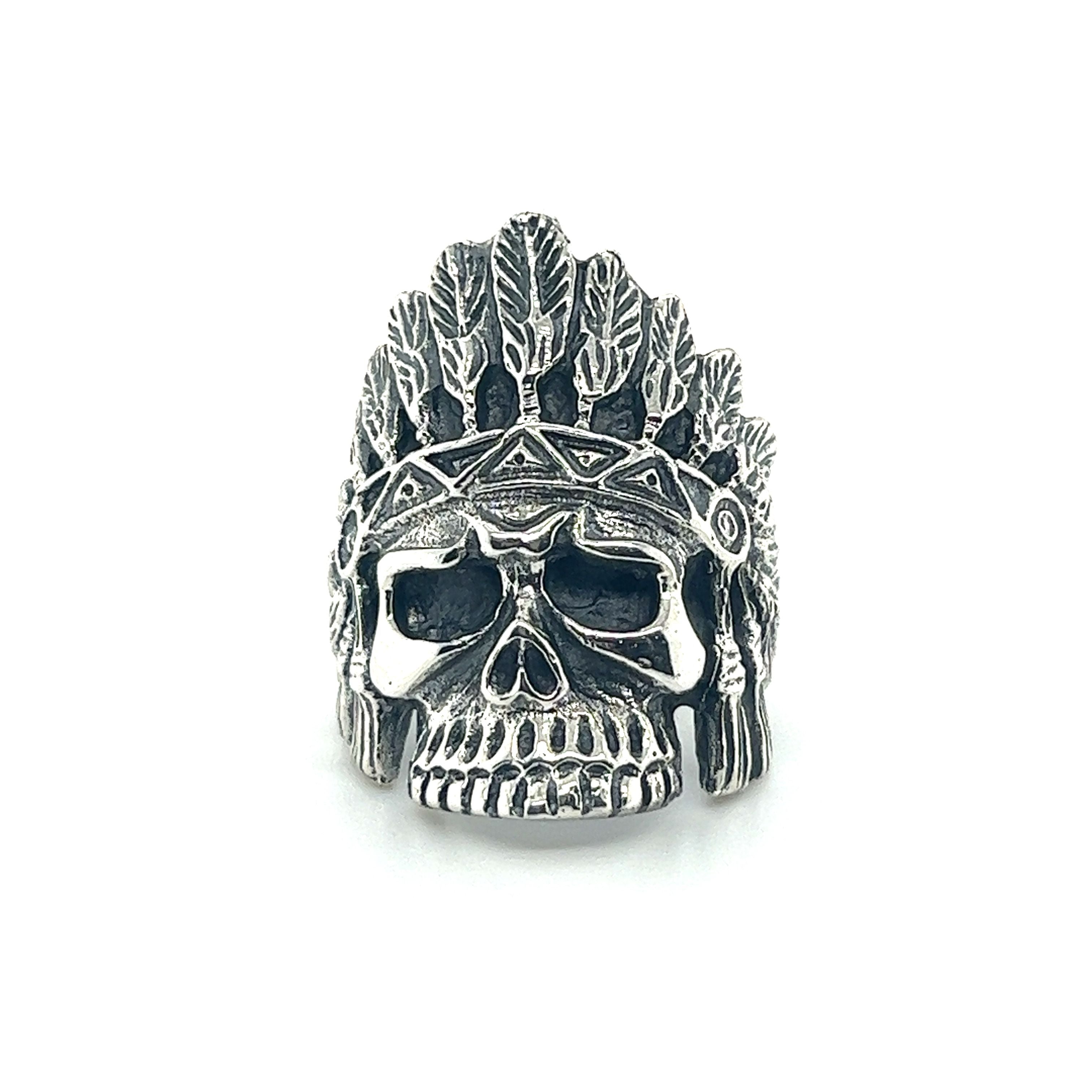 A Chief Skull Ring.