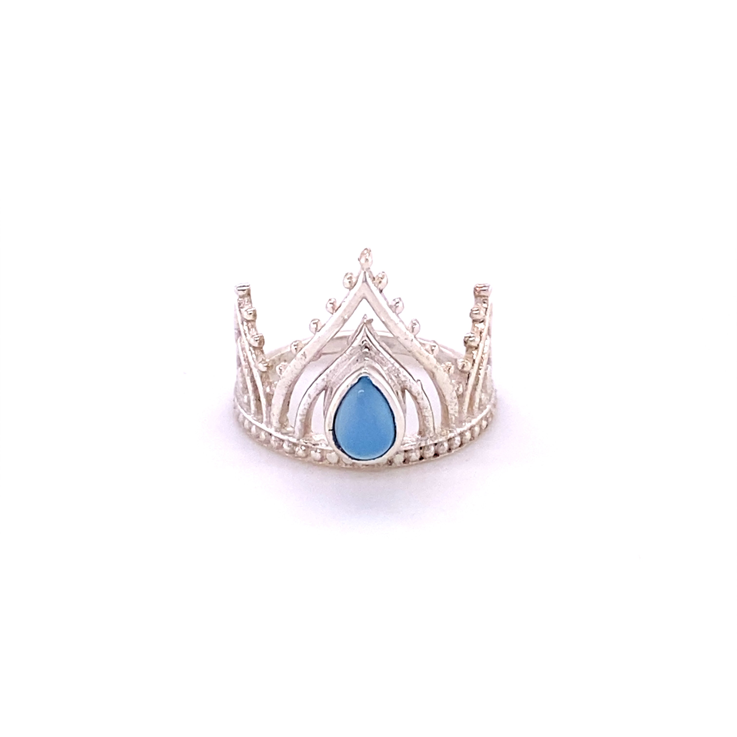 A Henna Crown Ring with Natural Gemstones, perfect for the Santa Cruz hippie.