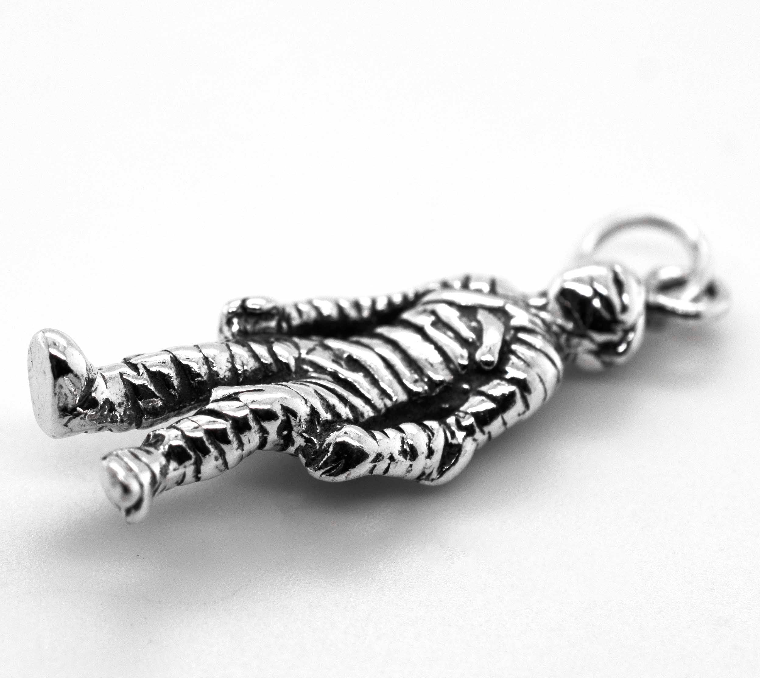 A horror-themed Super Silver Haunting Mummy Charm.