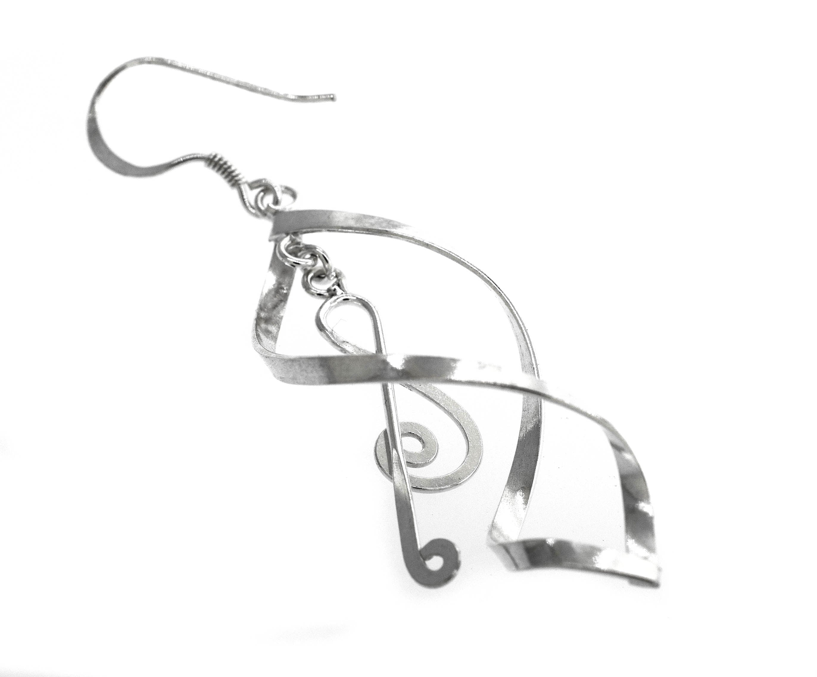 The perfect gift for any music lover, these Striking Treble Clef earrings are crafted from .925 Sterling Silver. (Brand Name: Super Silver)